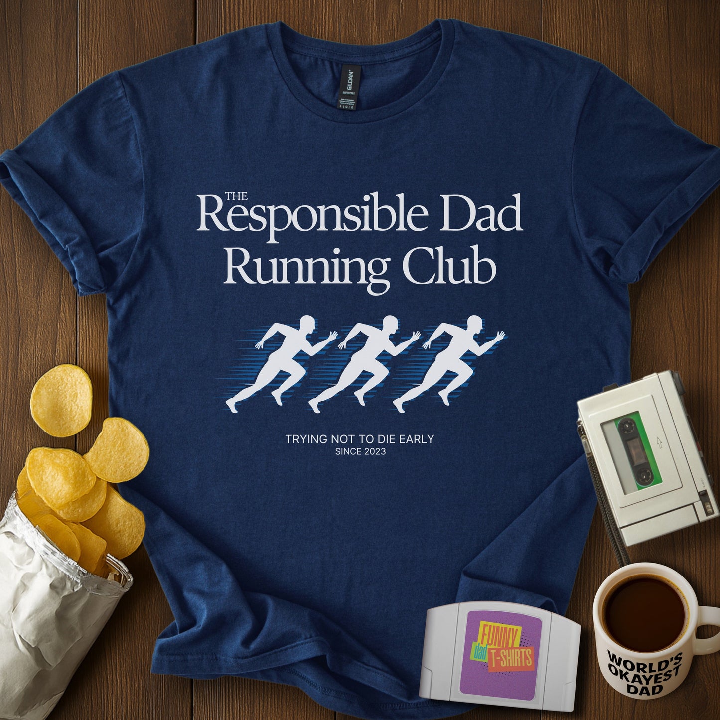 Responsible Dad Running Club Tee