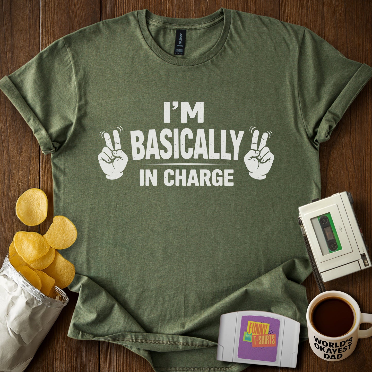 "Basically" In Charge Tee