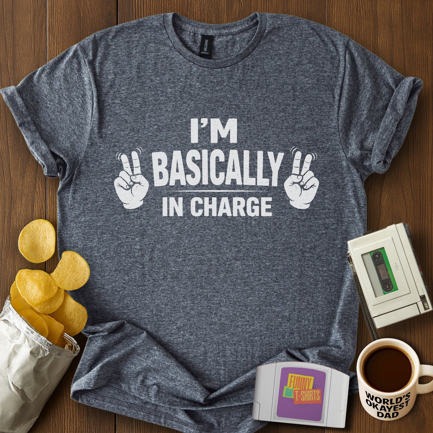 "Basically" In Charge Tee