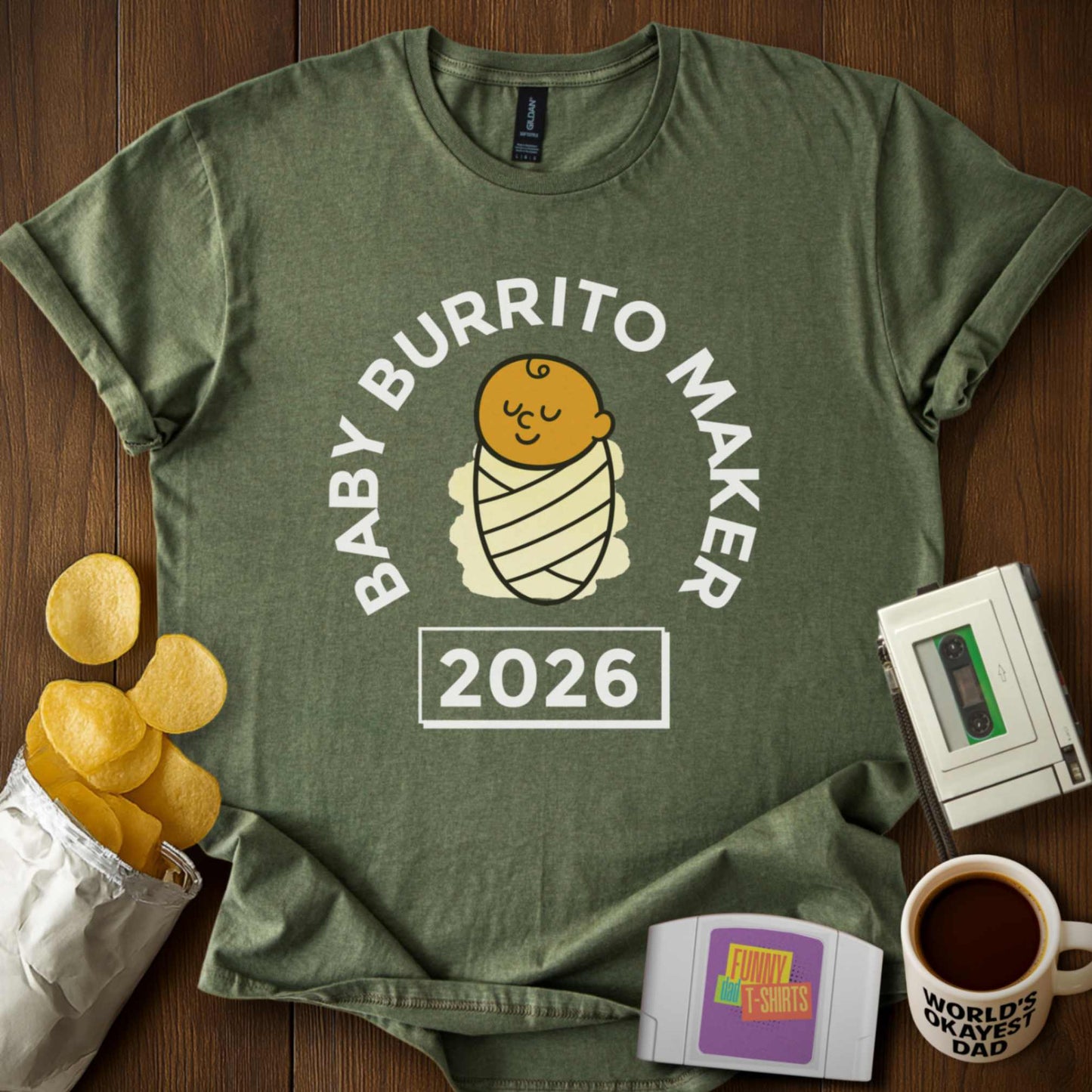 Baby Burrito Maker Tee