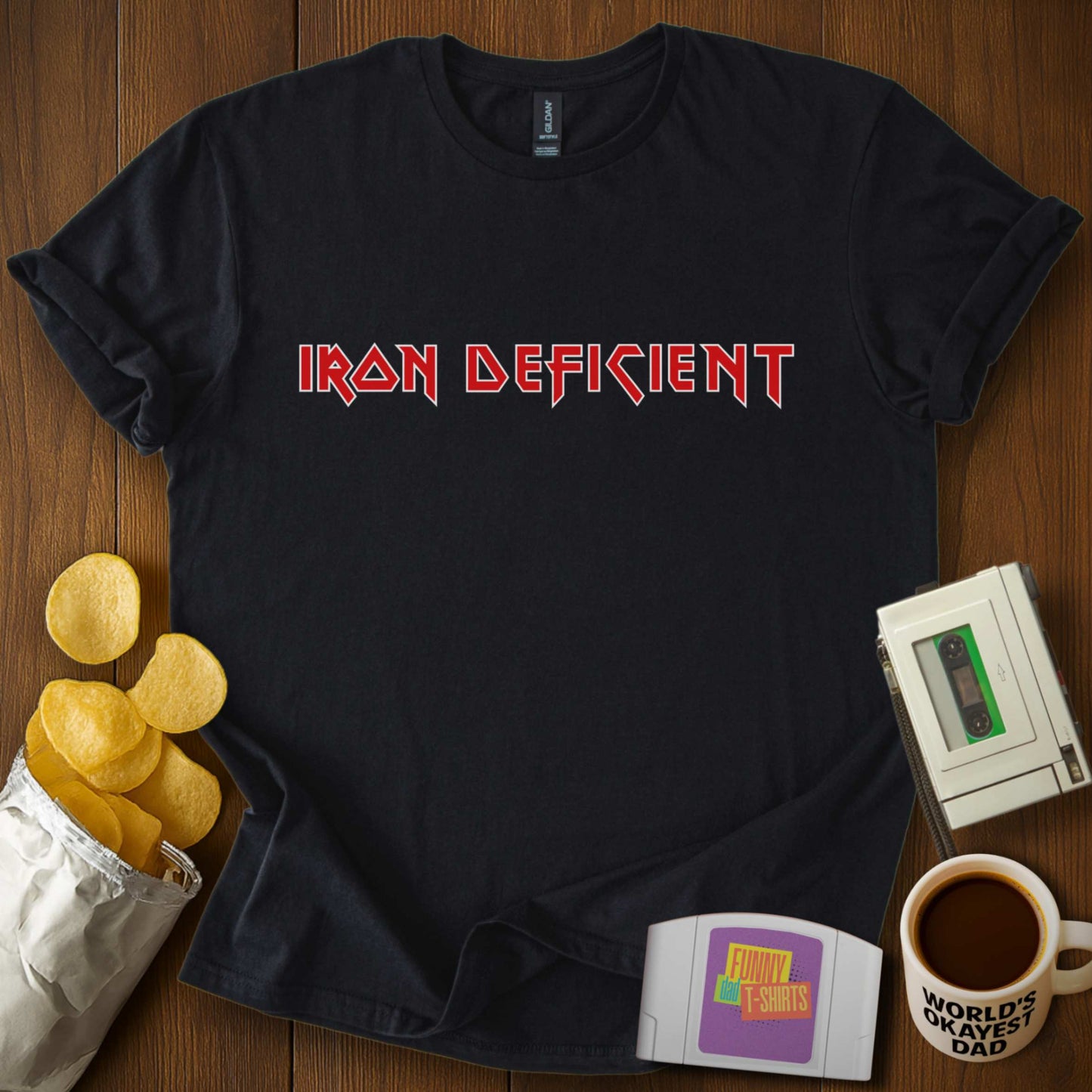 Iron Deficient Parody Tee