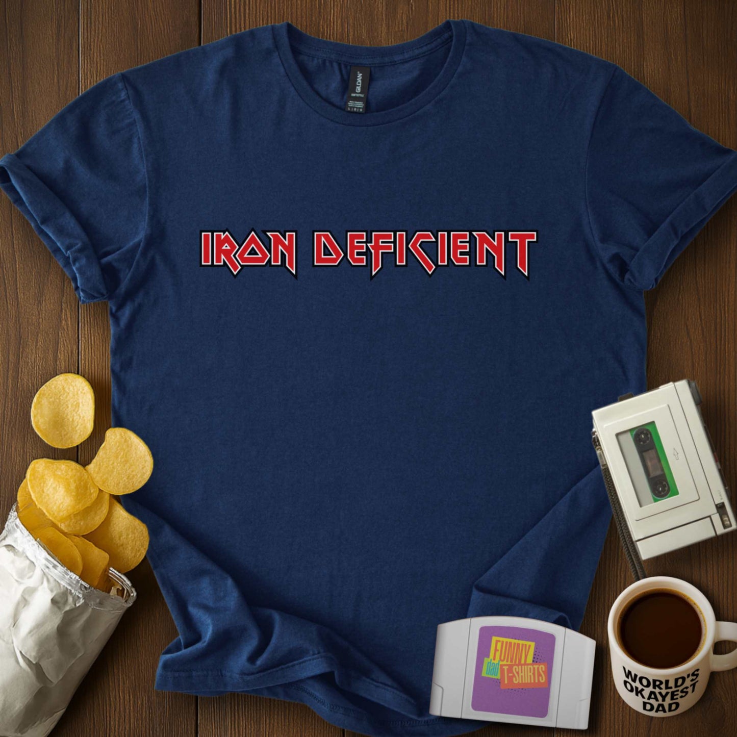 Iron Deficient Parody Tee