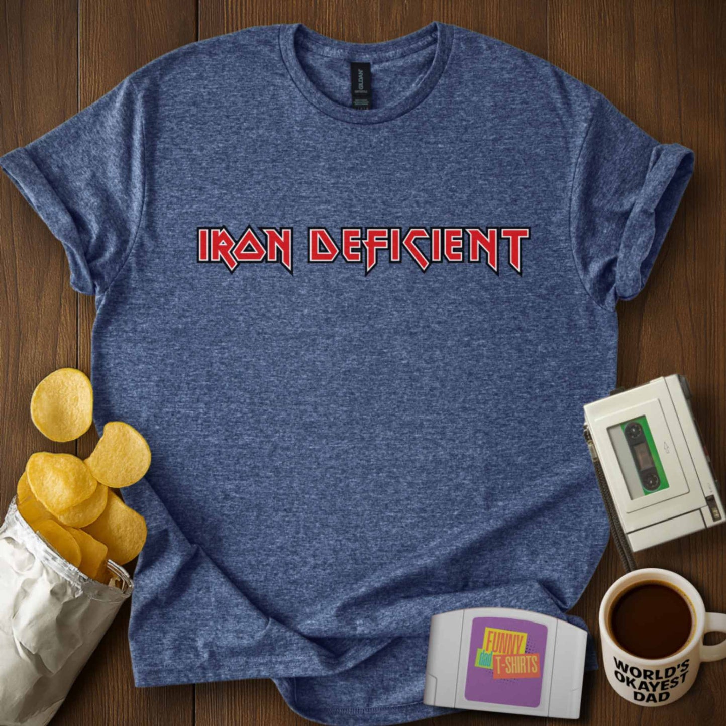 Iron Deficient Parody Tee