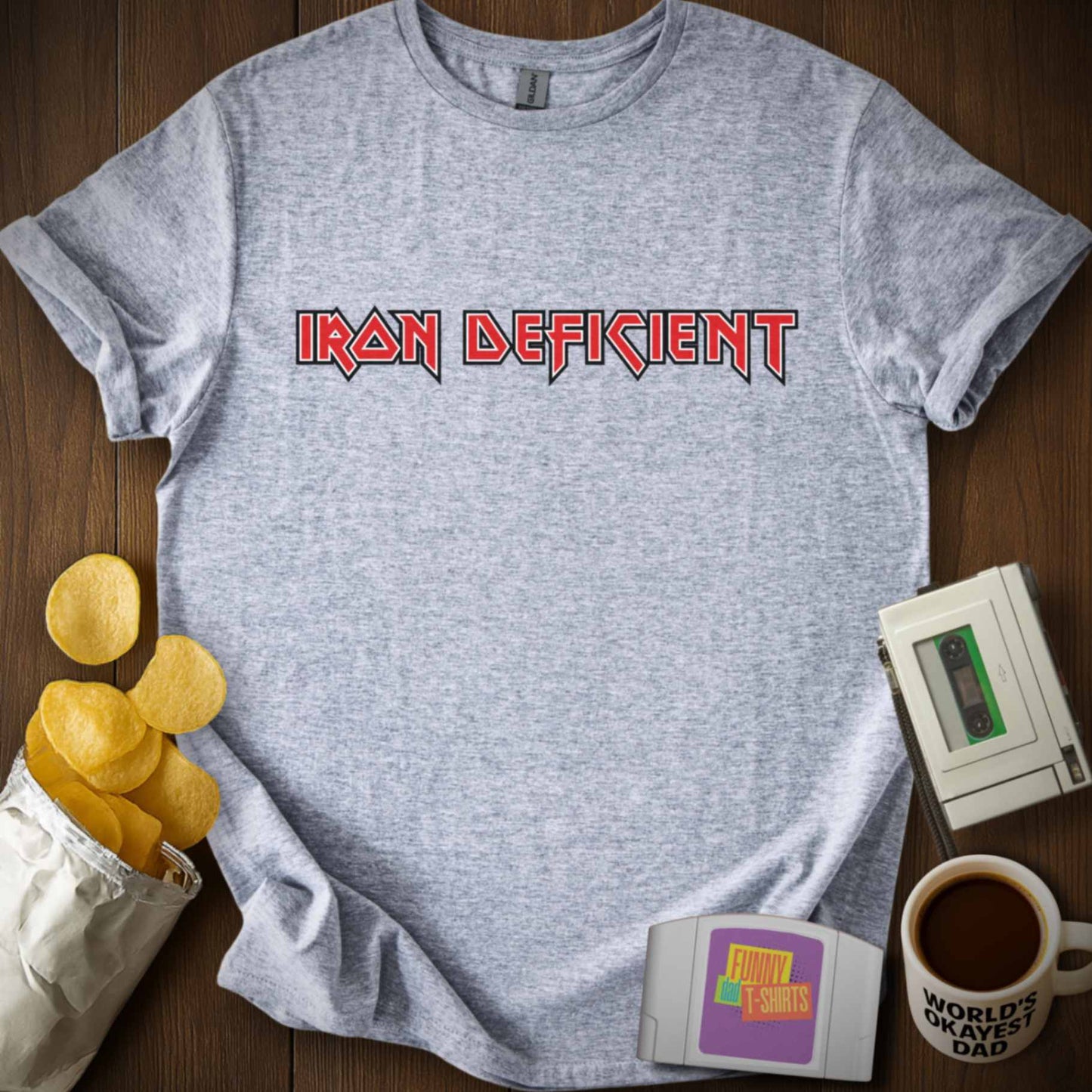 Iron Deficient Parody Tee