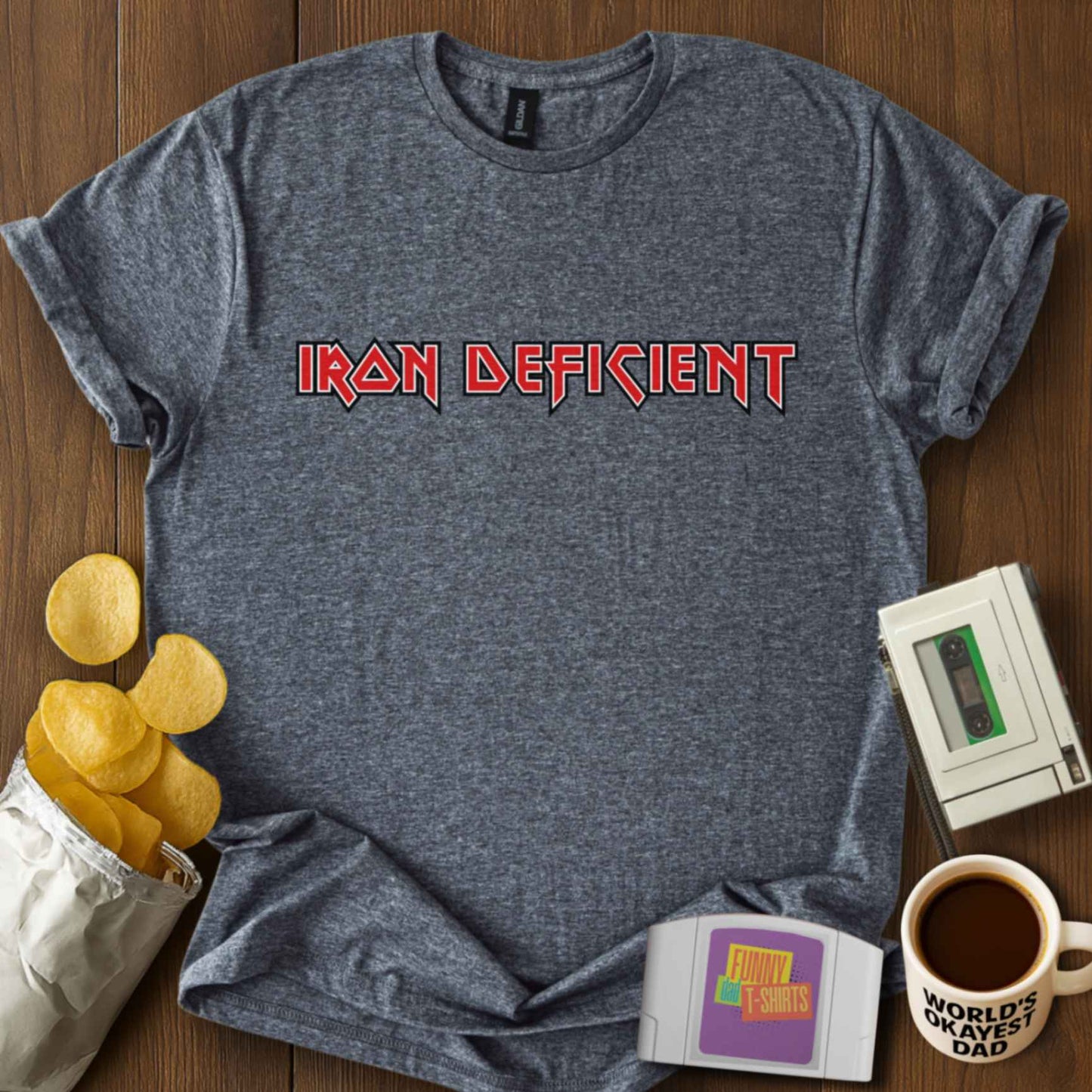 Iron Deficient Parody Tee