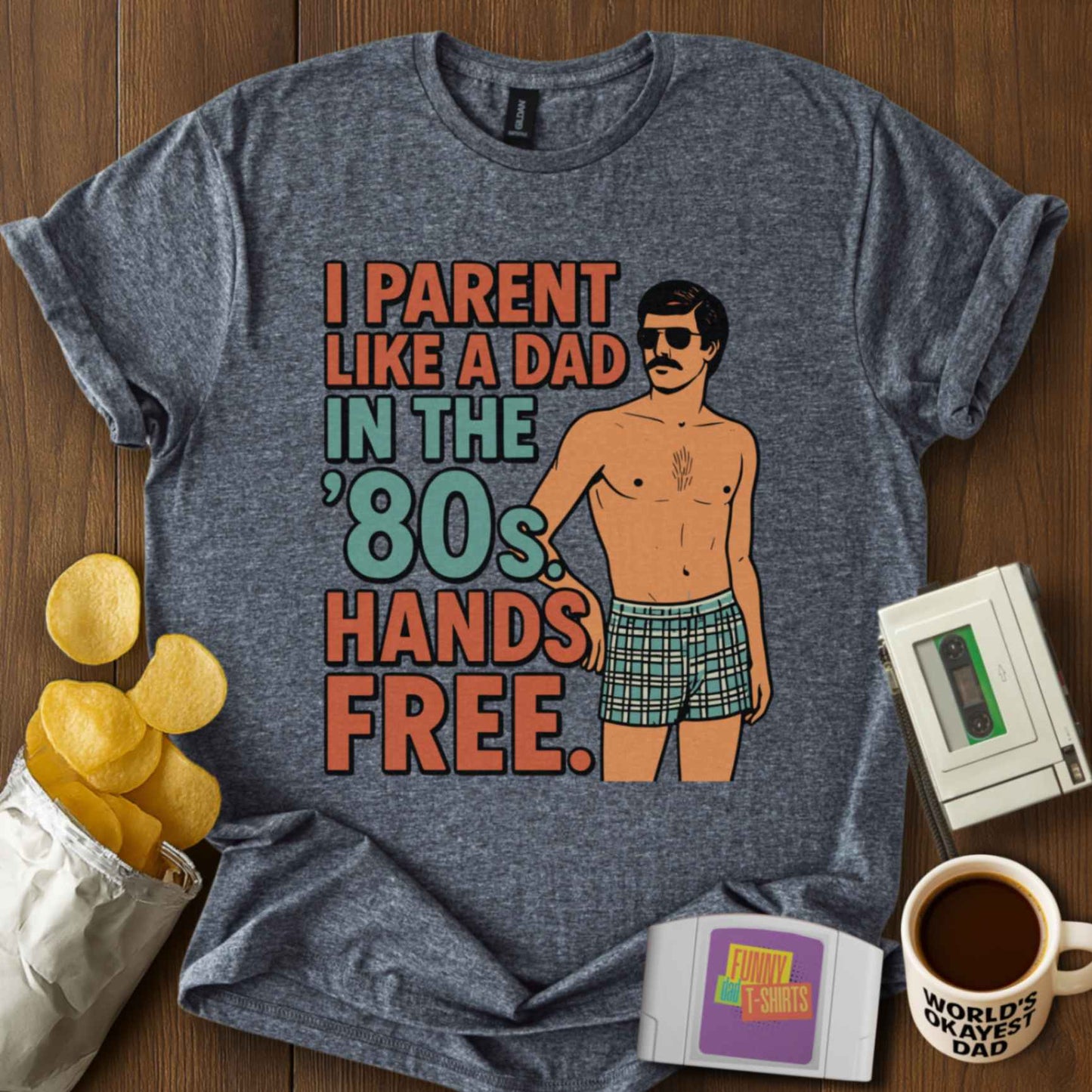 Hands Free Parenting Tee