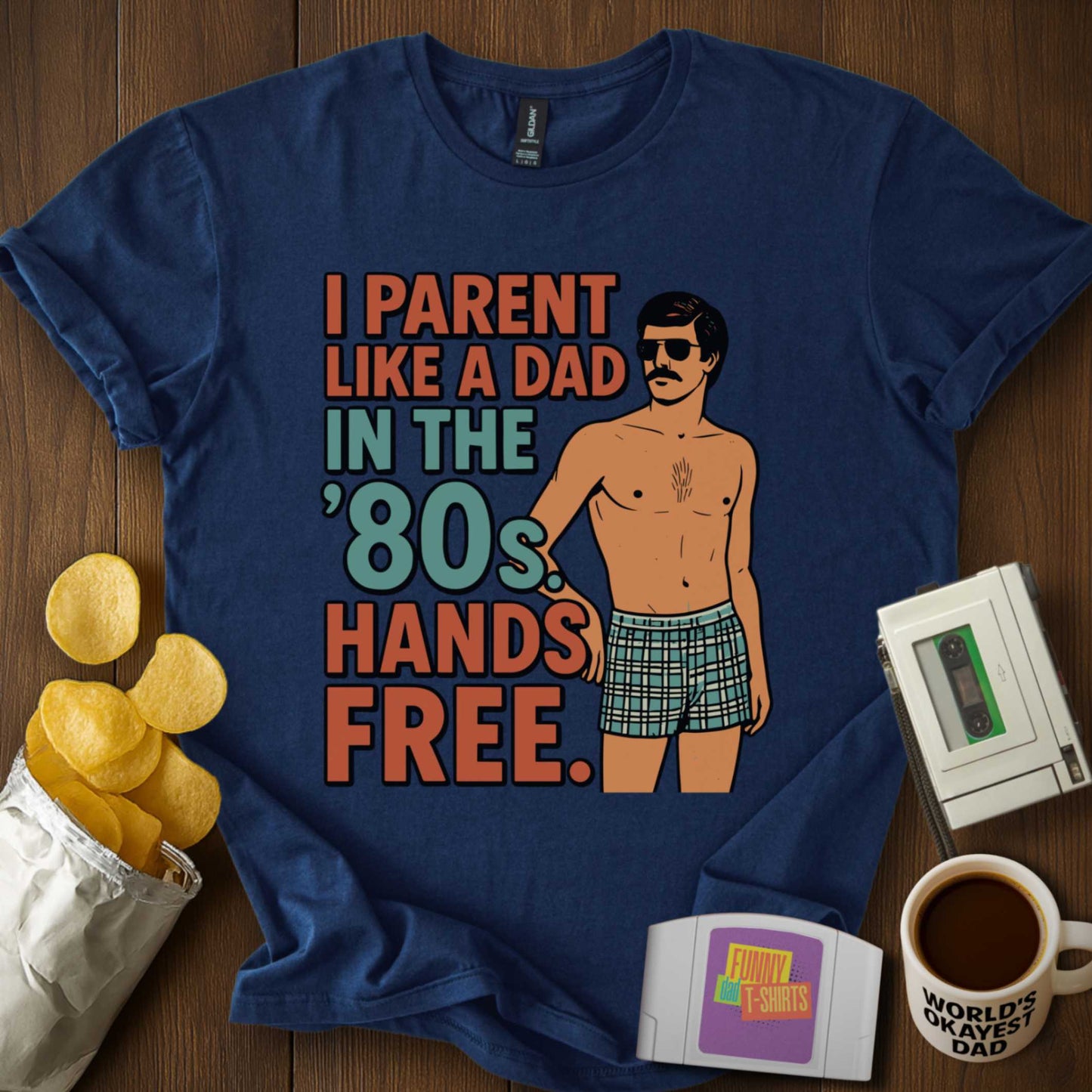 Hands Free Parenting Tee