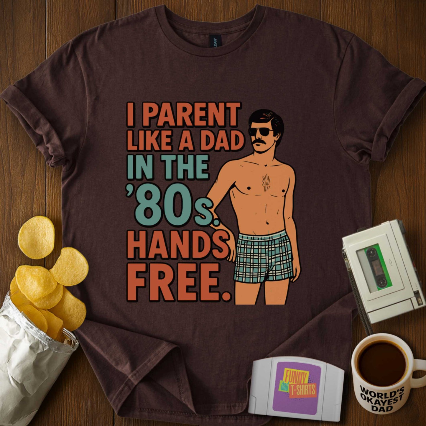 Hands Free Parenting Tee