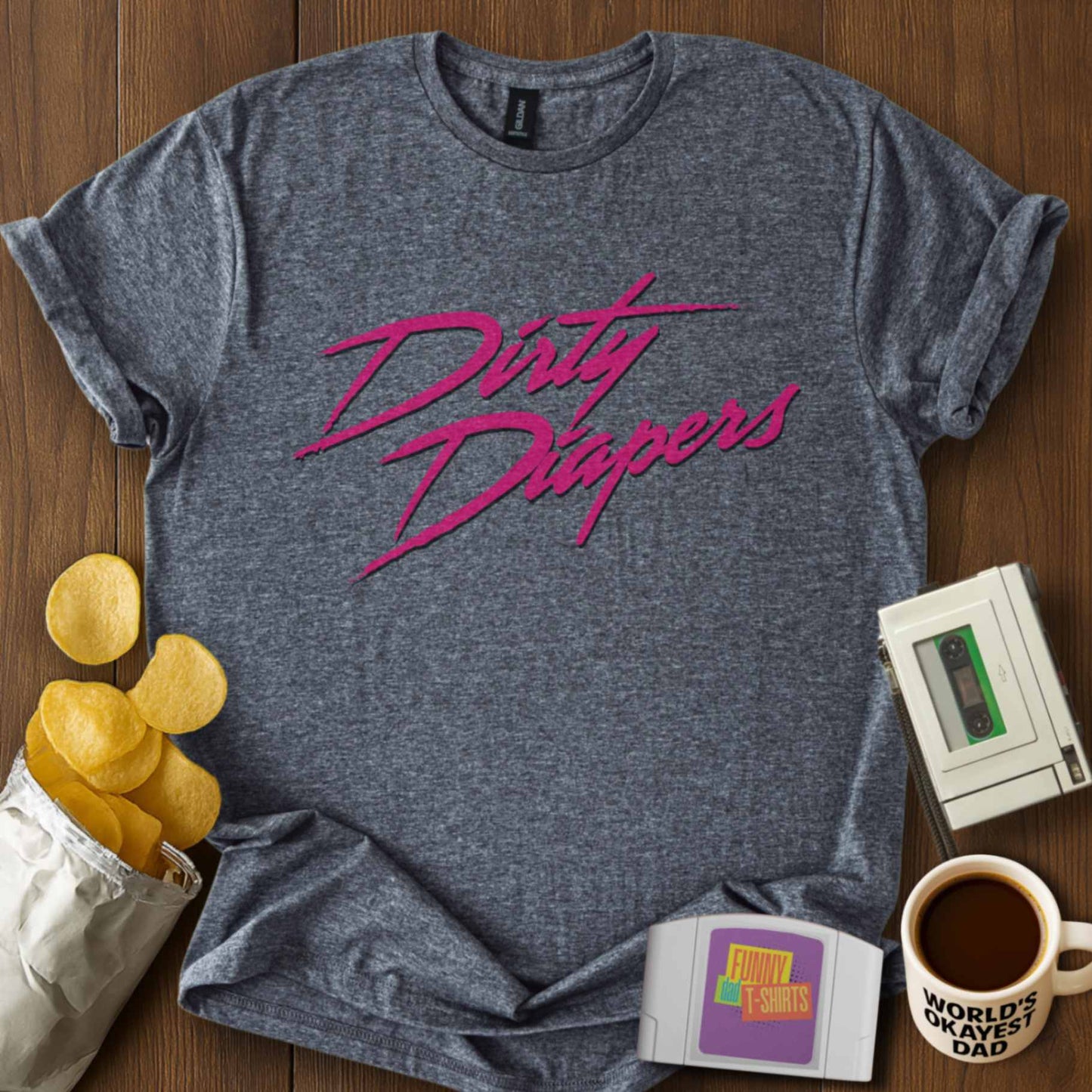 Dirty Diaper Parody Tee