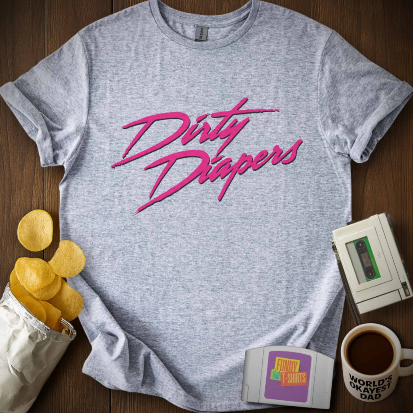 Dirty Diaper Parody Tee