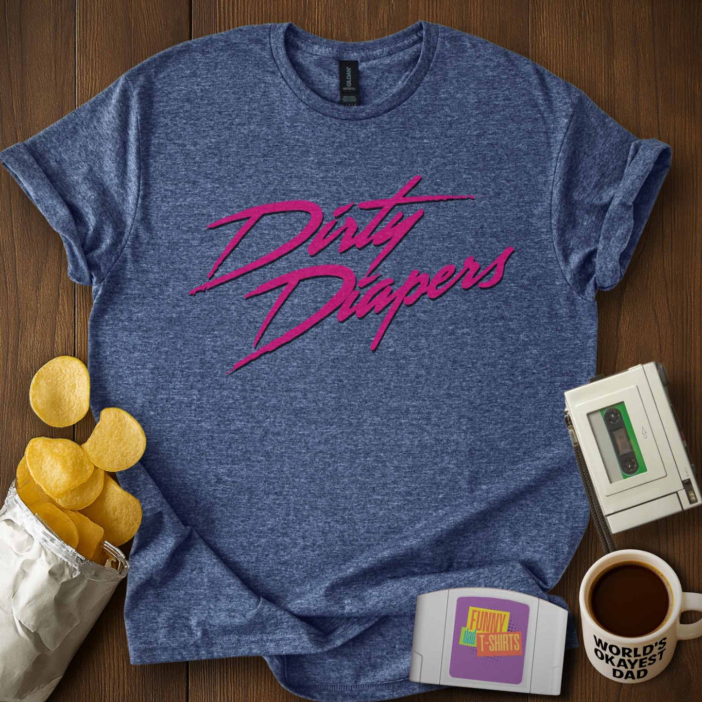 Dirty Diaper Parody Tee