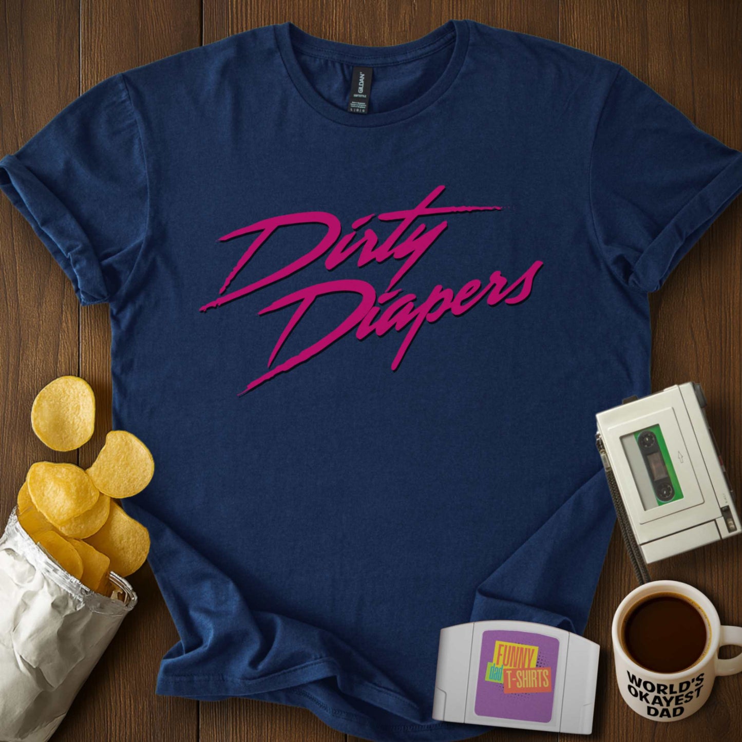 Dirty Diaper Parody Tee
