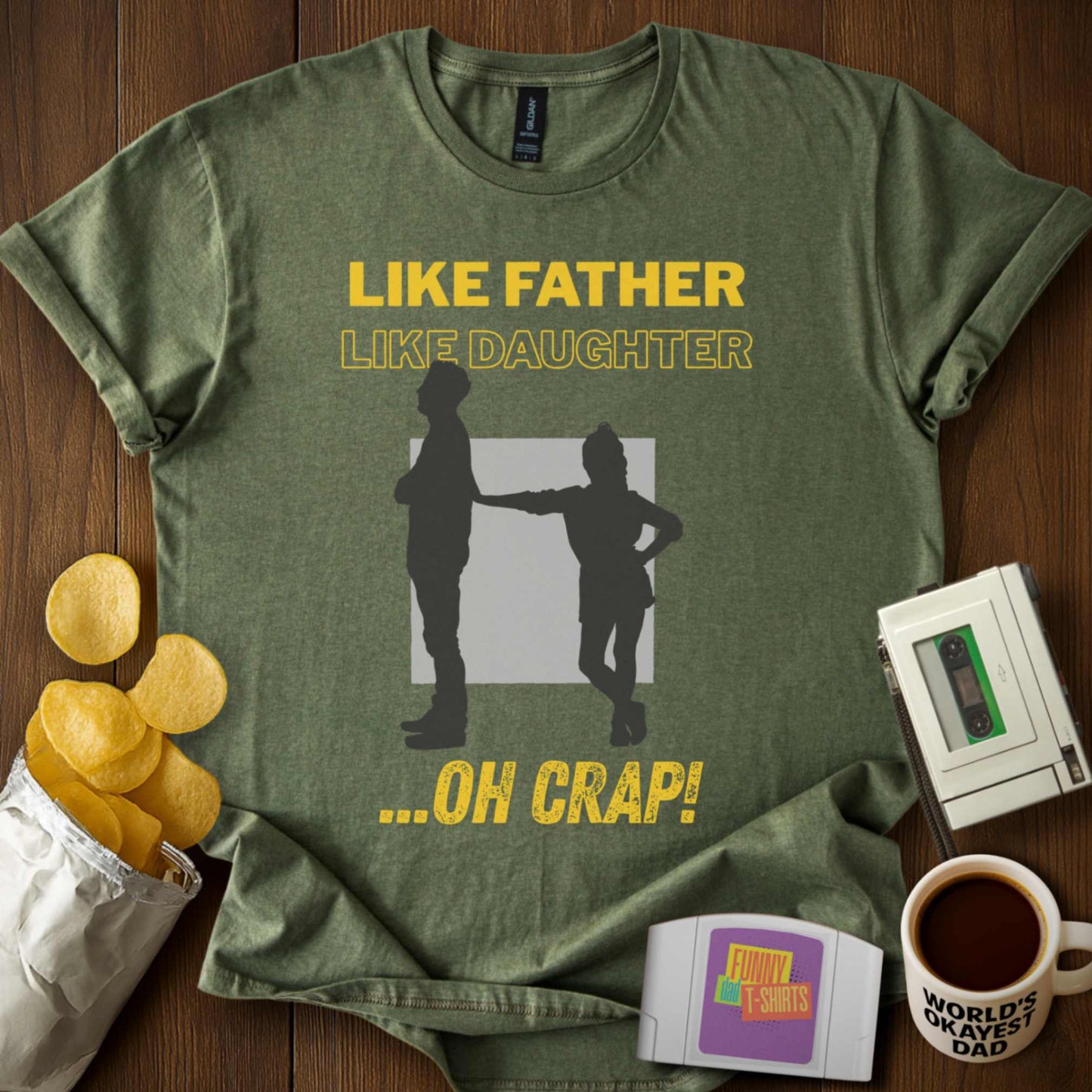 Like Father Daughter Tee