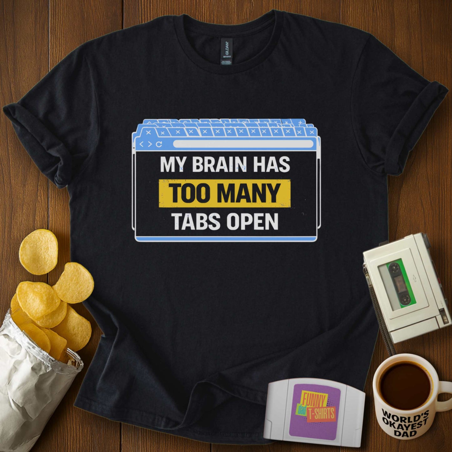 Too Many Tabs Tee