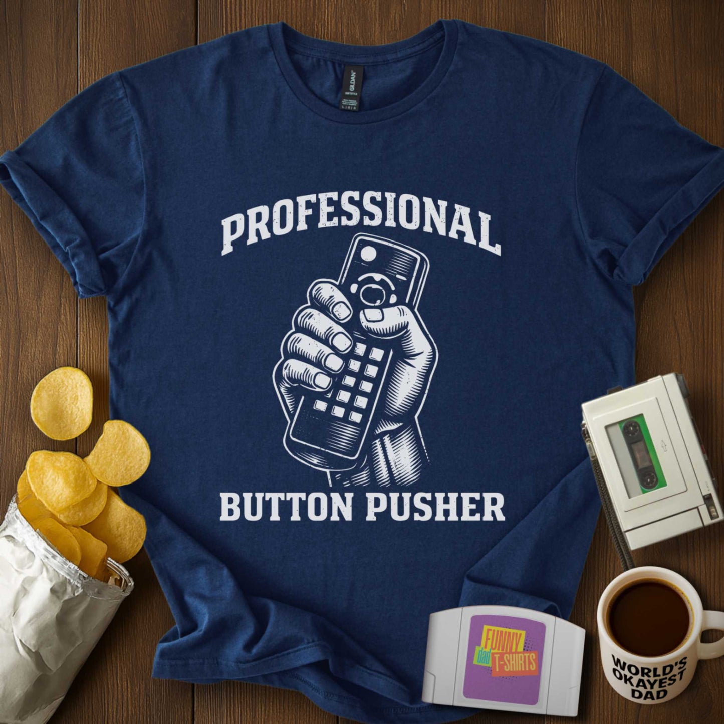Professional Button Pusher Tee