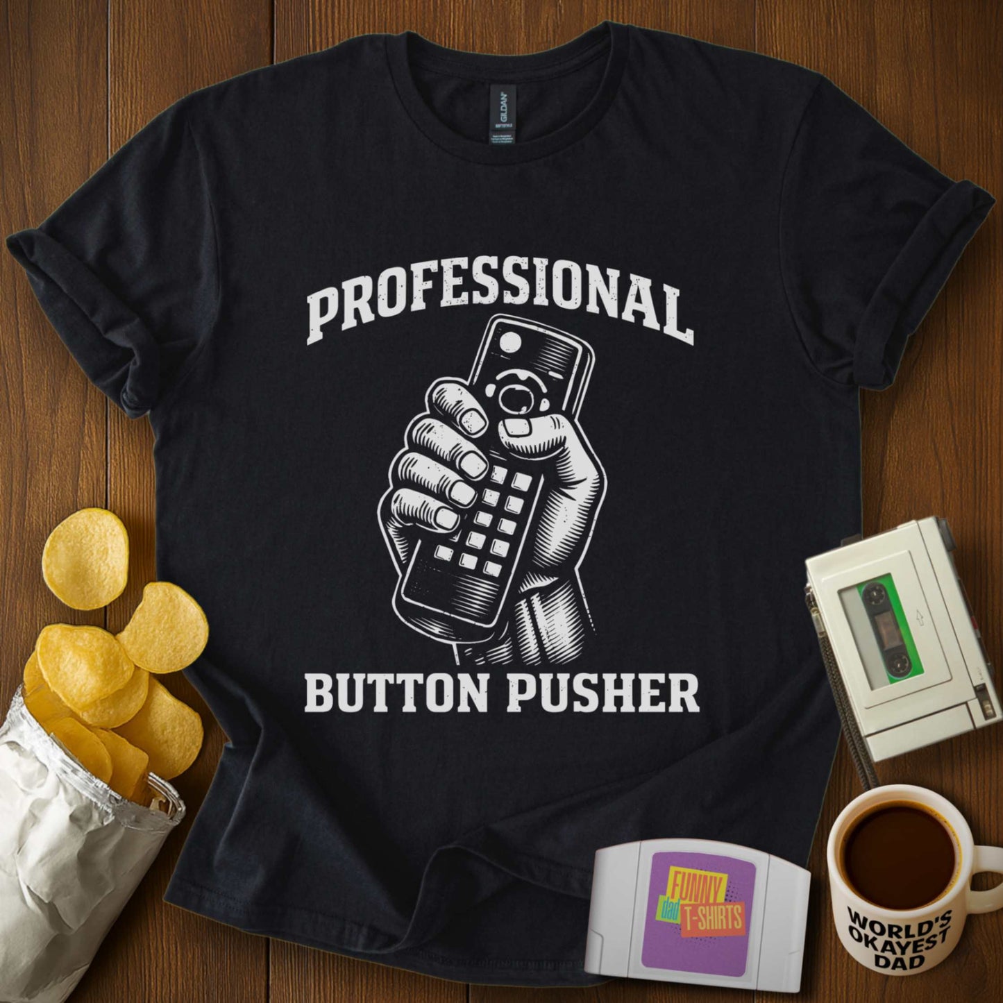 Professional Button Pusher Tee