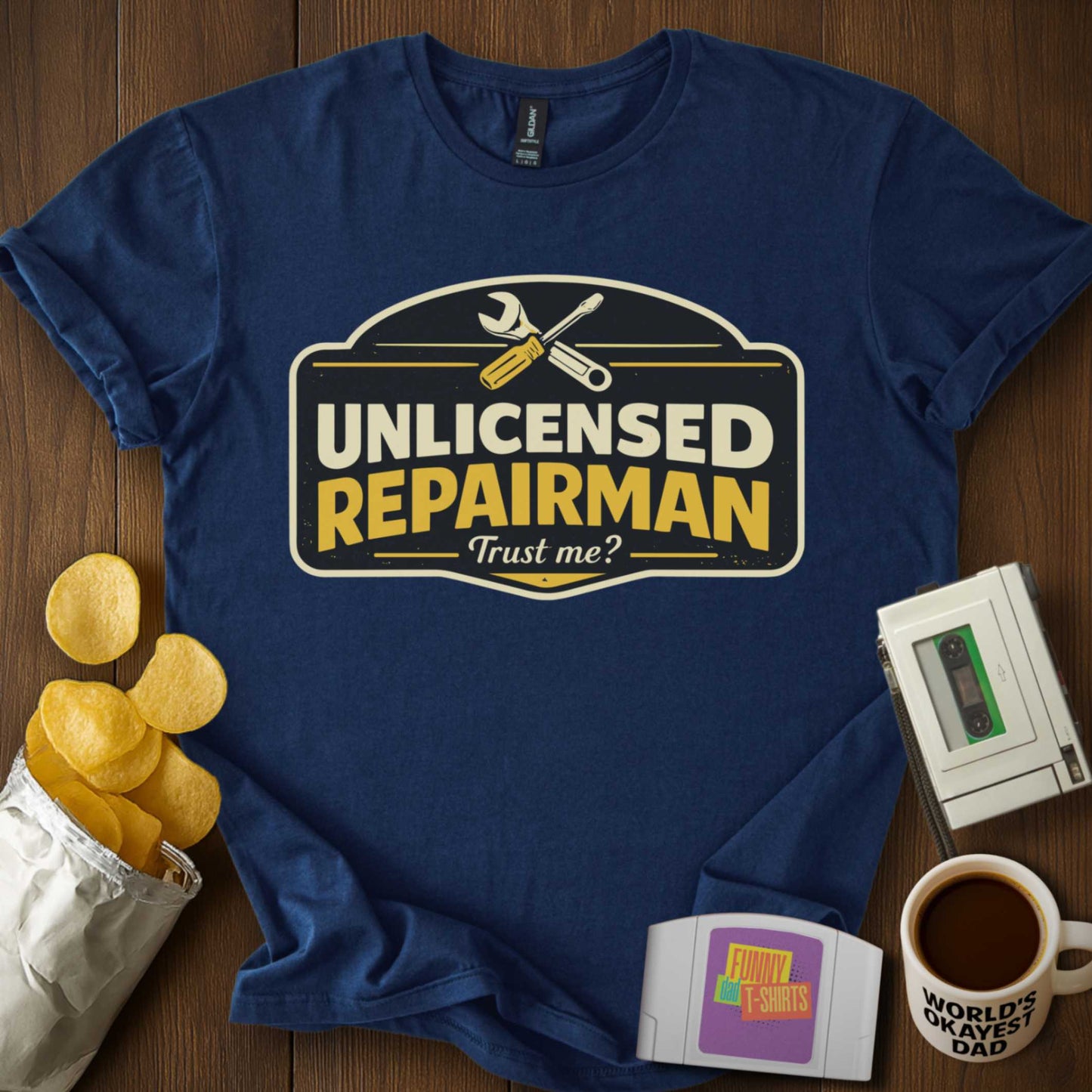 Unlicensed Repairman Tee