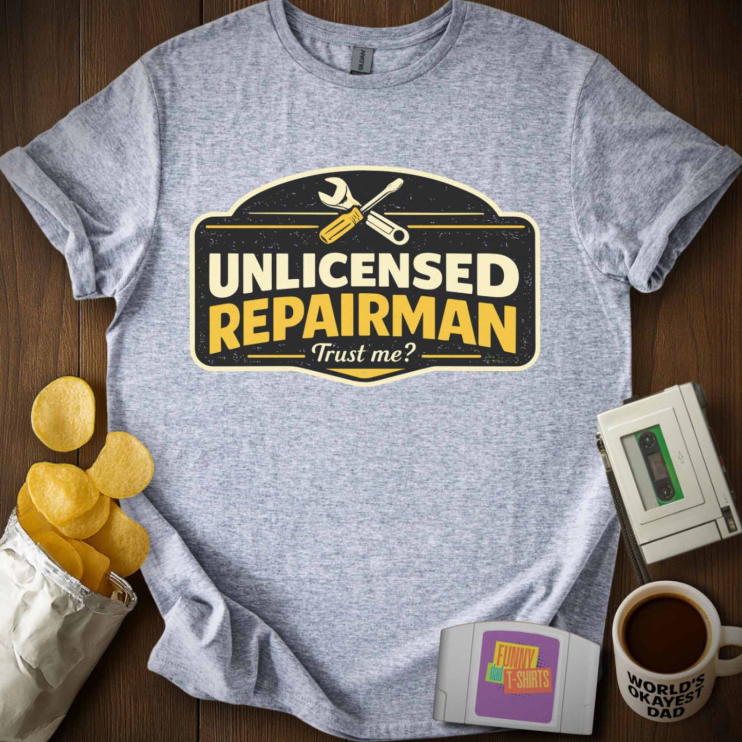 Unlicensed Repairman Tee