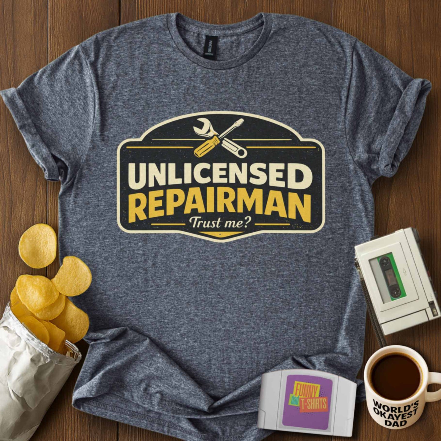 Unlicensed Repairman Tee