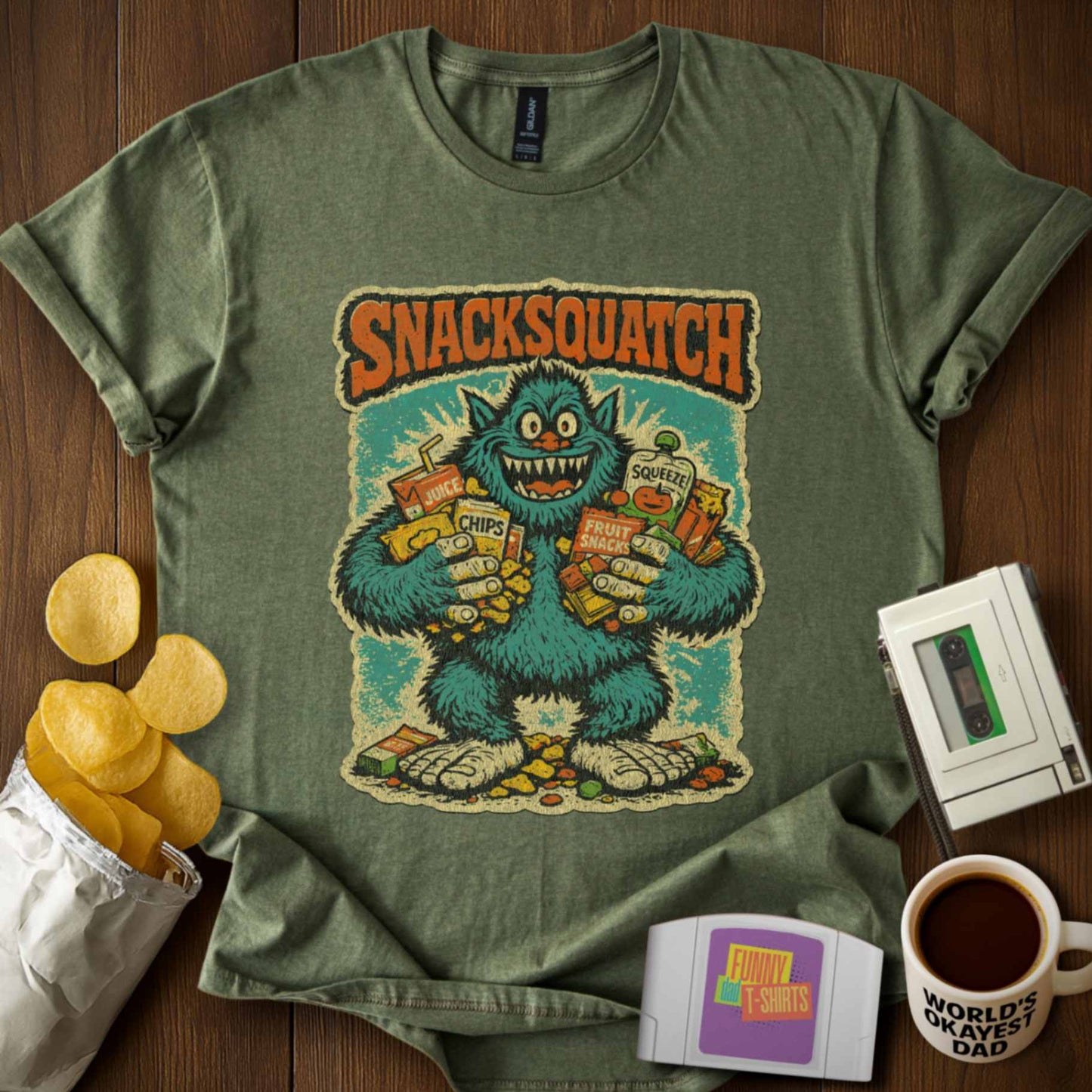 Snacksquatch Tee