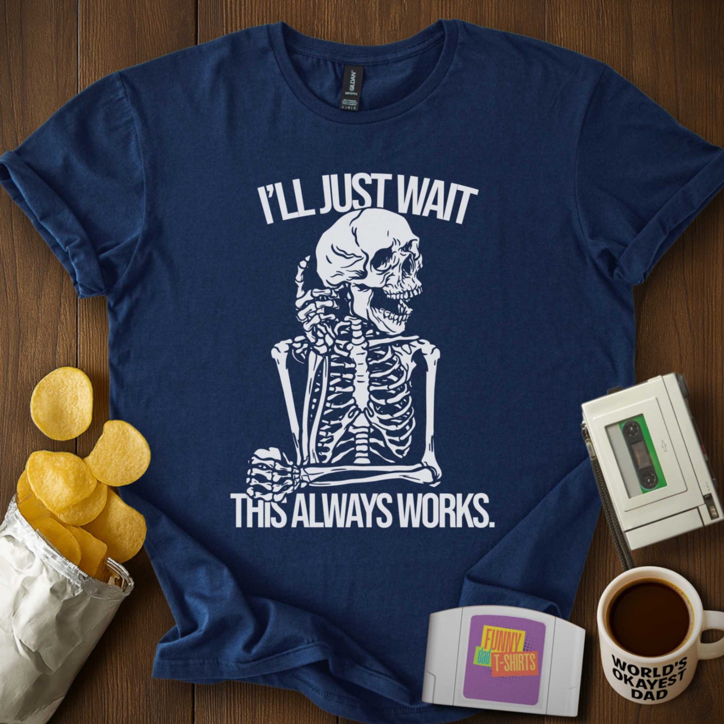 I'll Just Wait Tee