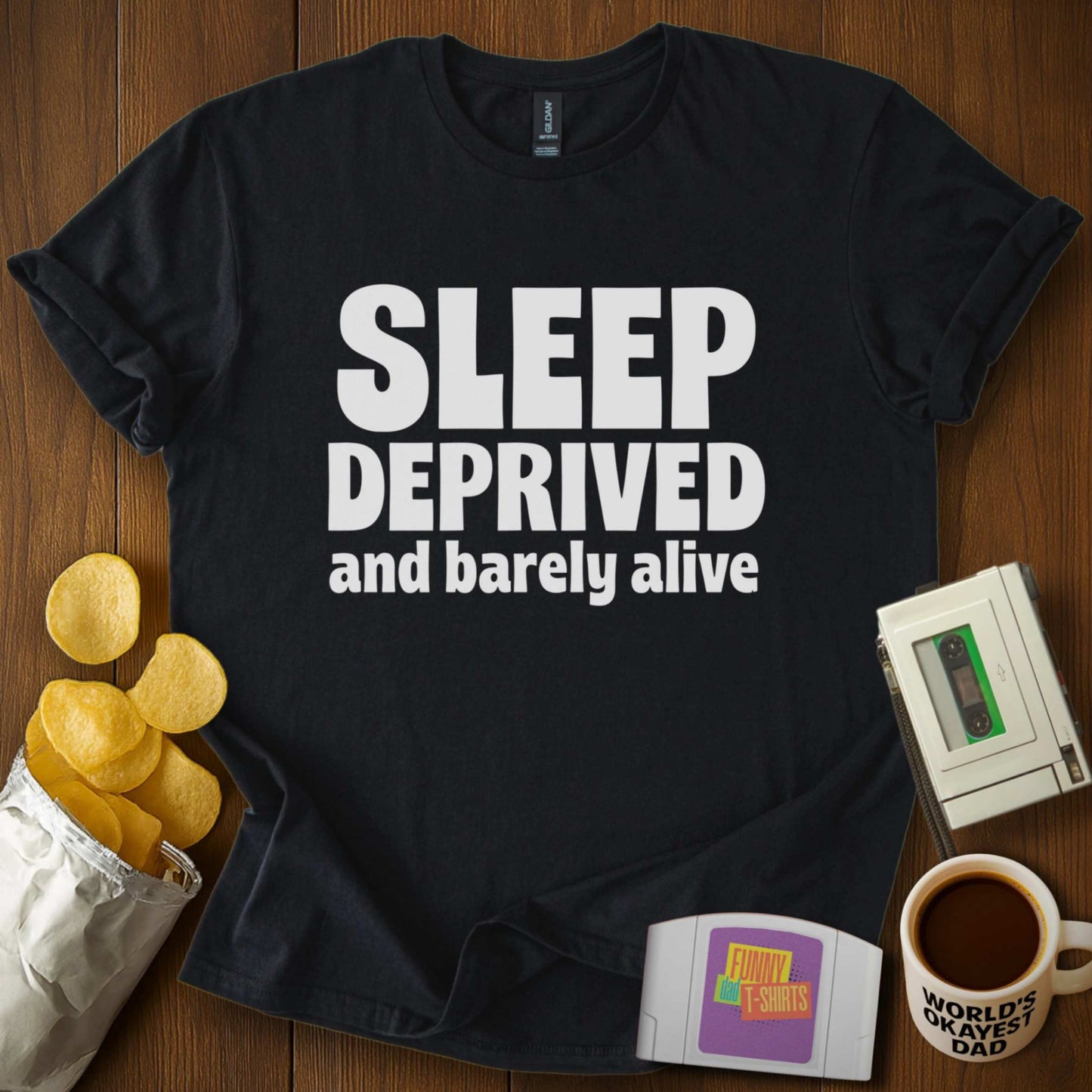 Sleep Deprived Barely Alive Tee