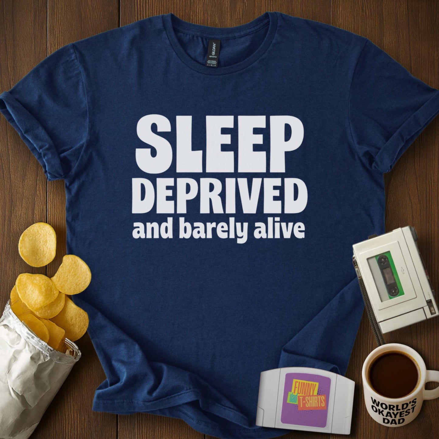 Sleep Deprived Barely Alive Tee