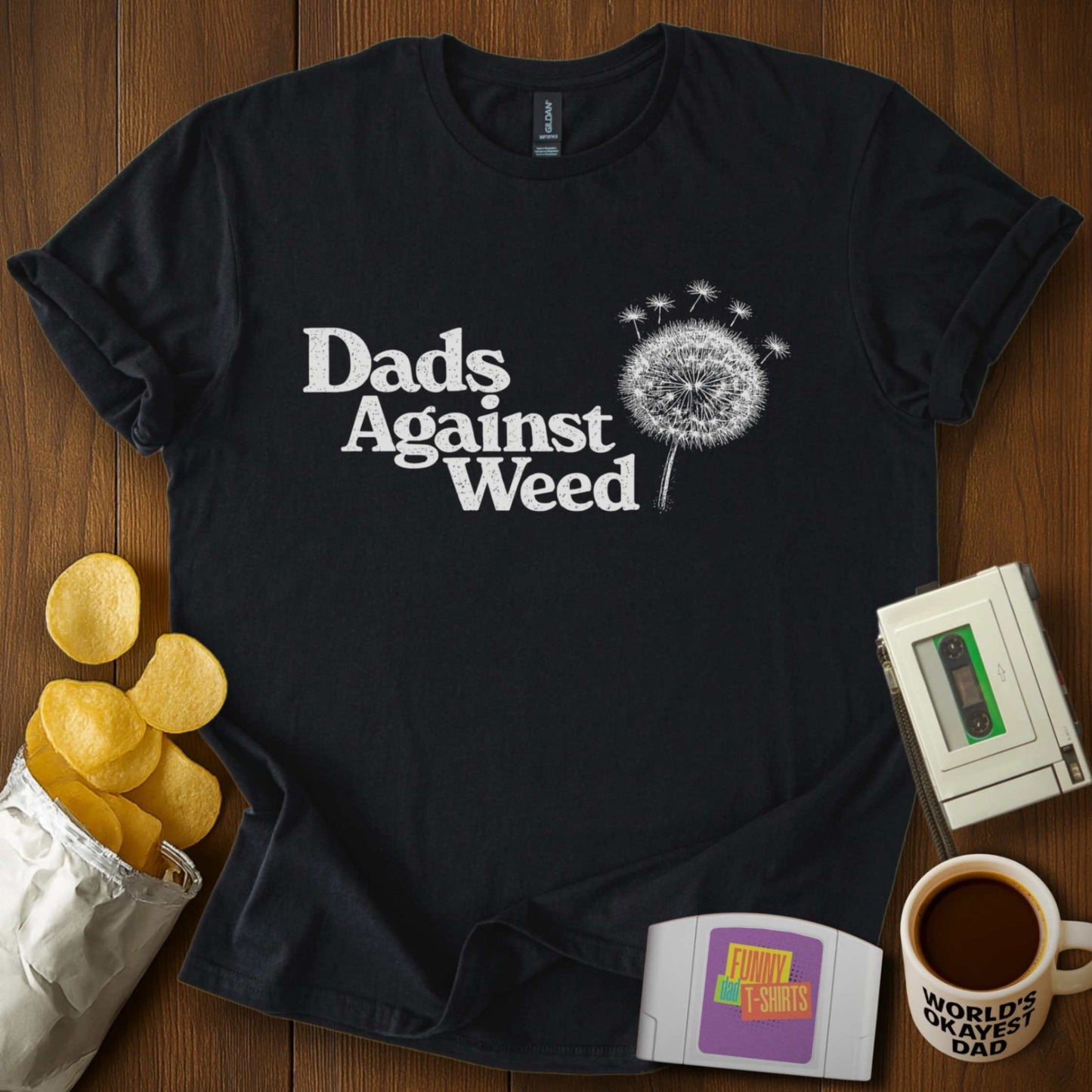 Dads Against Weed Tee
