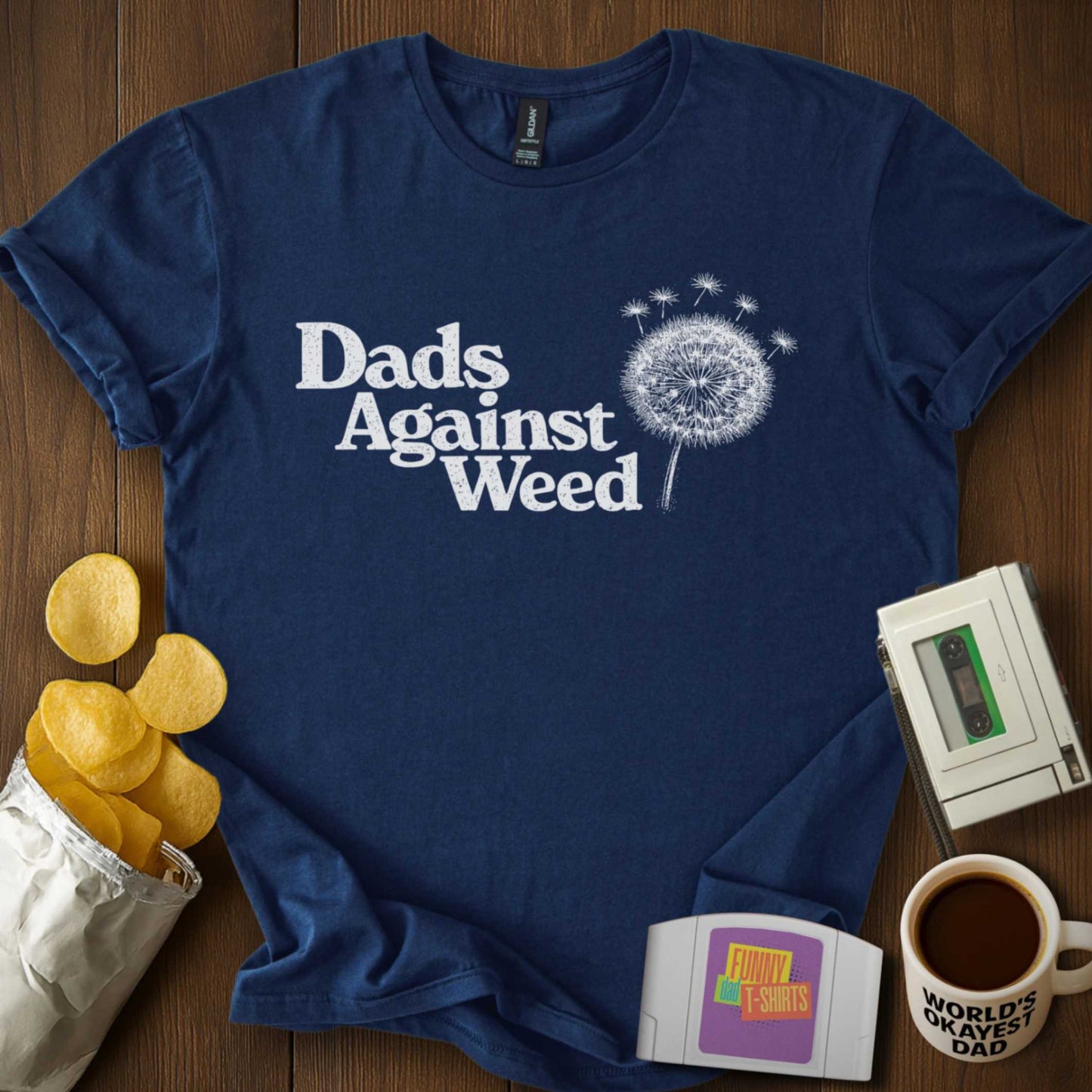 Dads Against Weed Tee