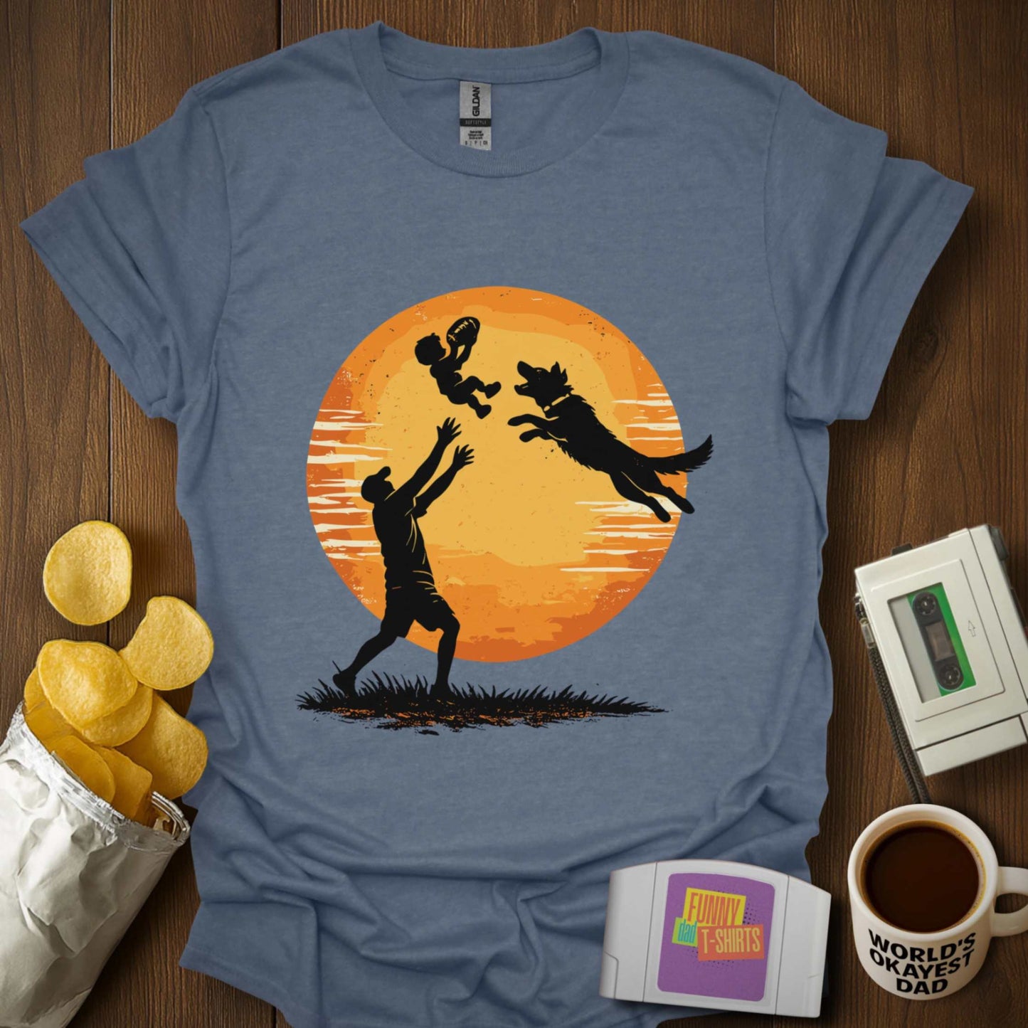 Father, Son, and A DOG?! Tee