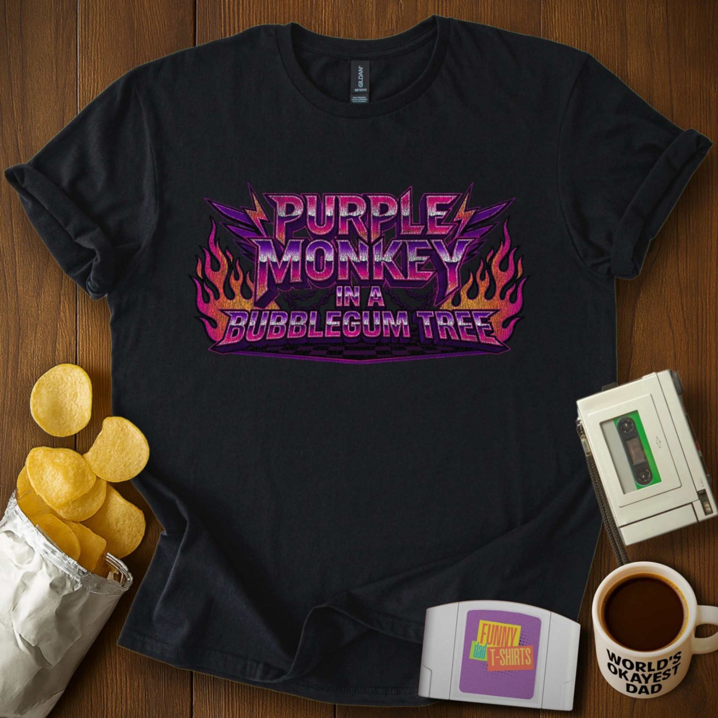 Purple Monkey Parody Tee