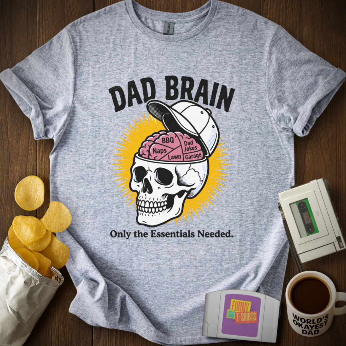 Dad Brain Tee