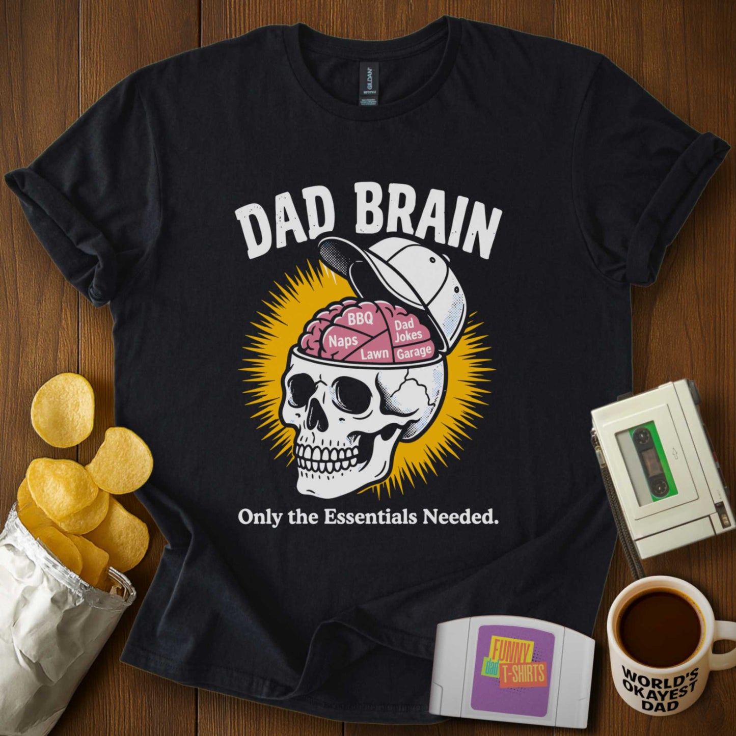 Dad Brain Tee