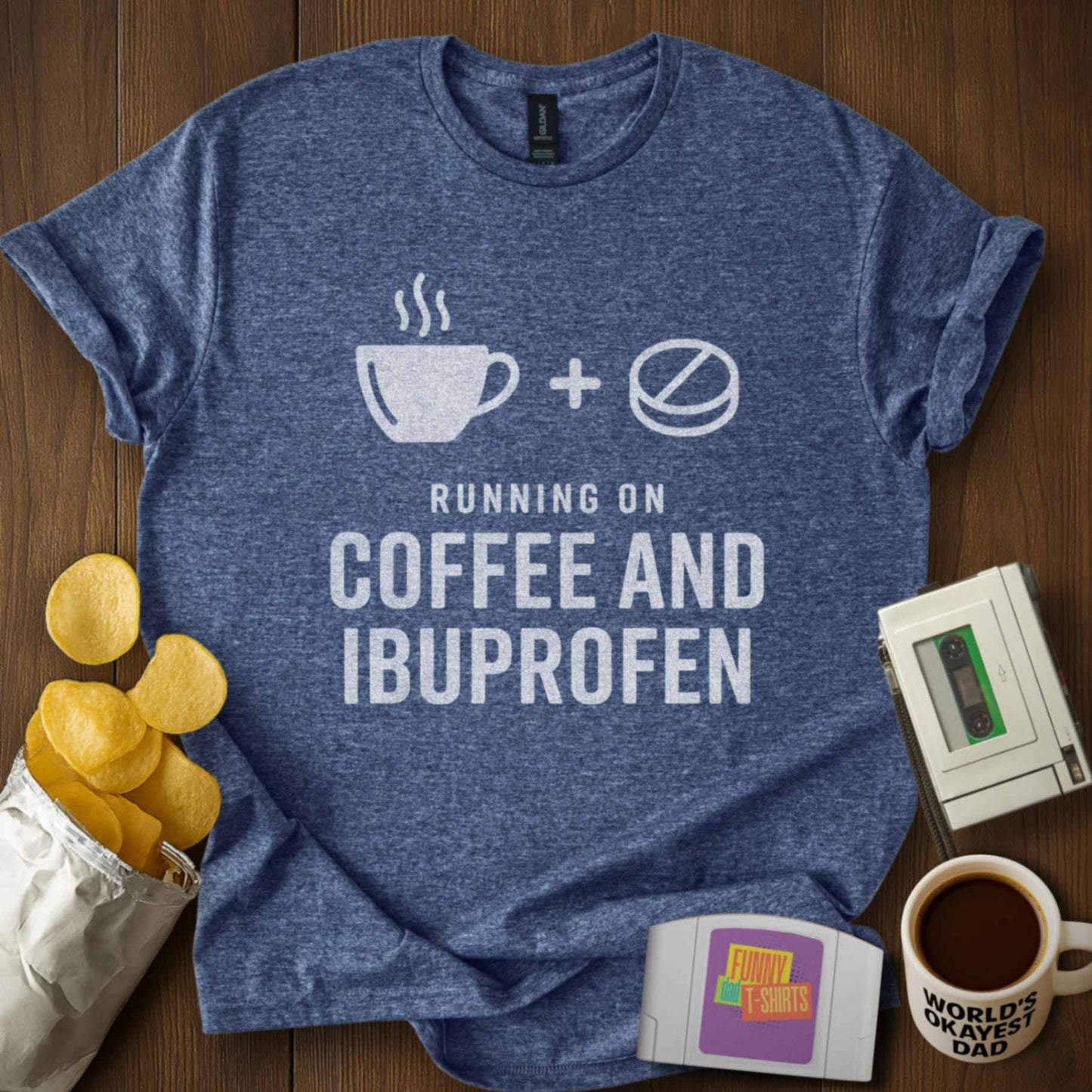 Coffee and Ibuprofen Tee