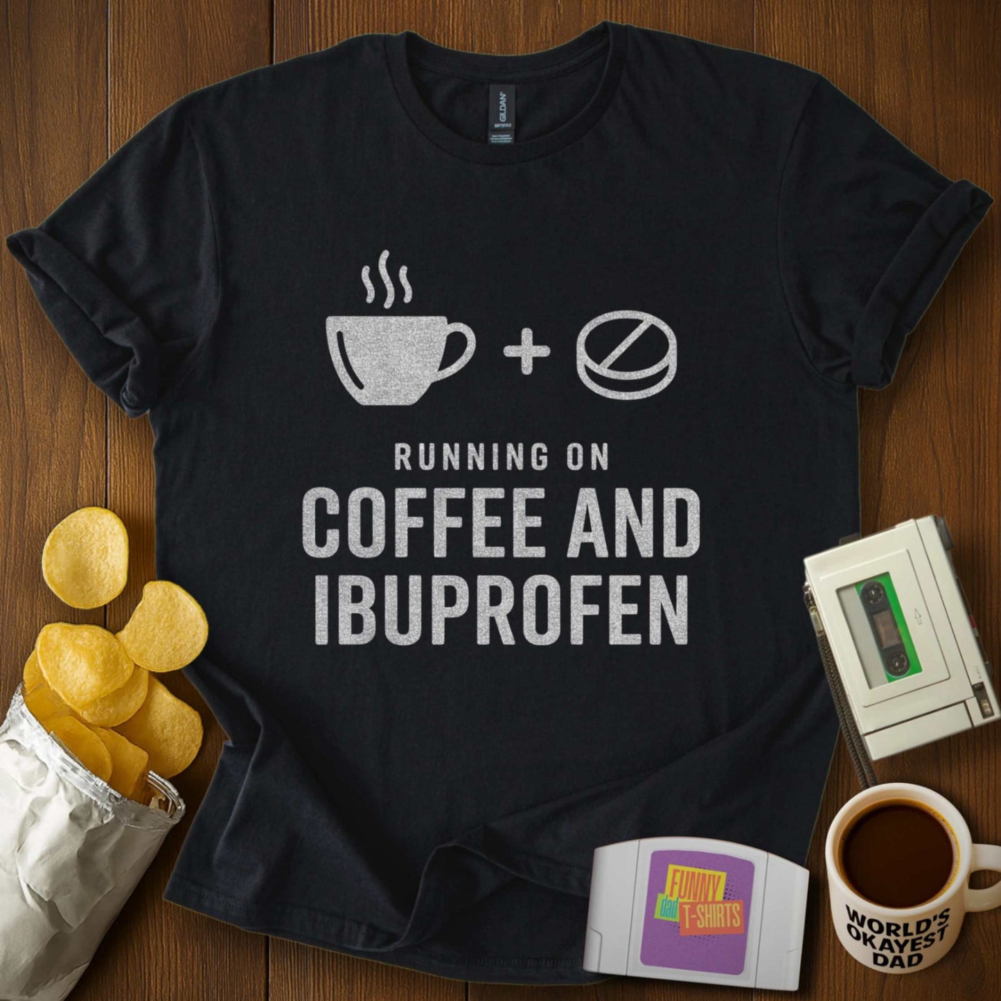 Coffee and Ibuprofen Tee
