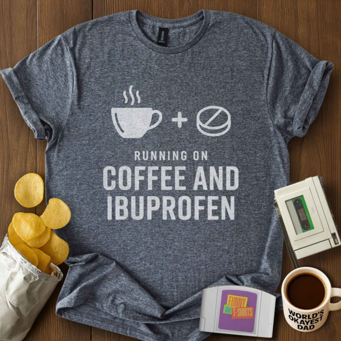 Coffee and Ibuprofen Tee