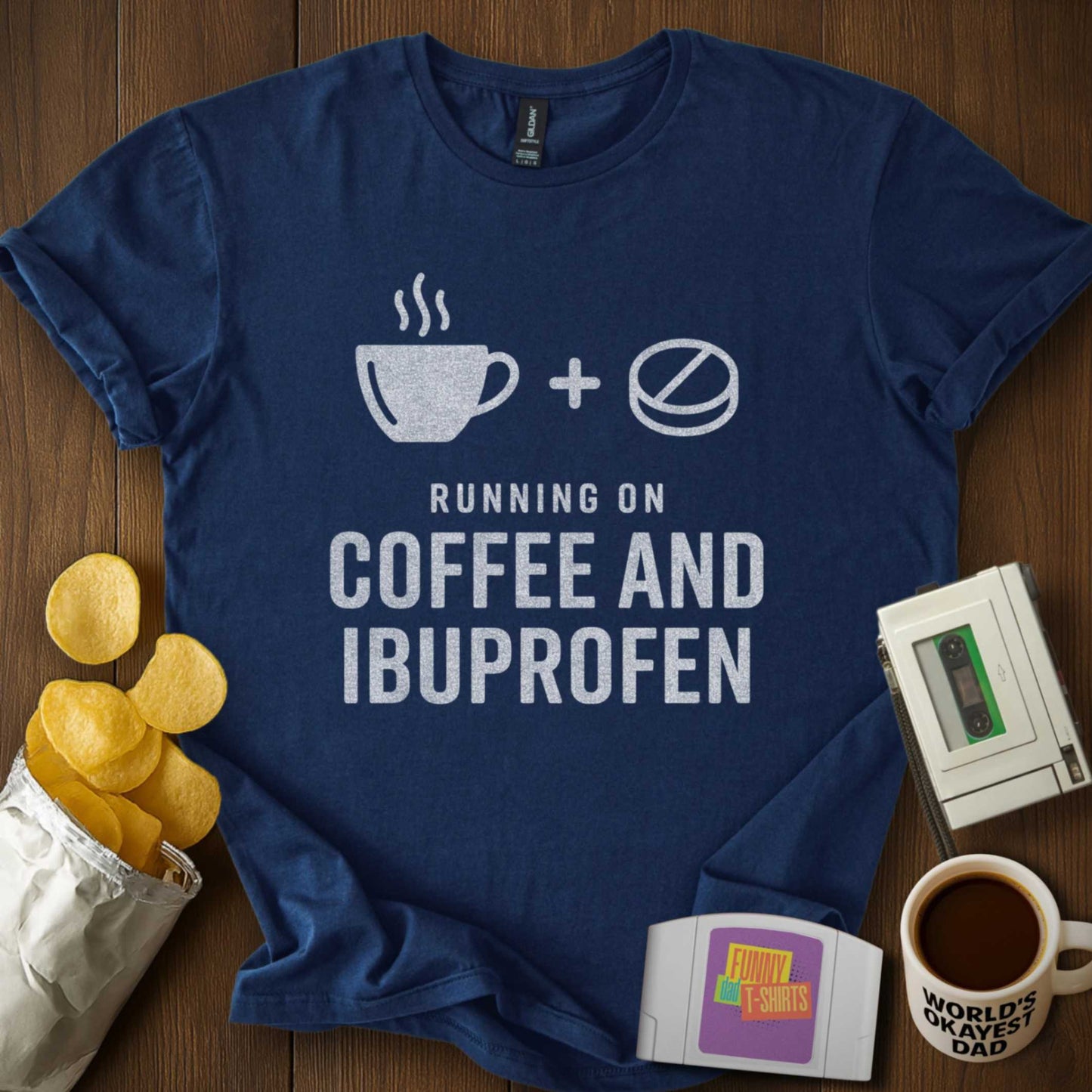 Coffee and Ibuprofen Tee