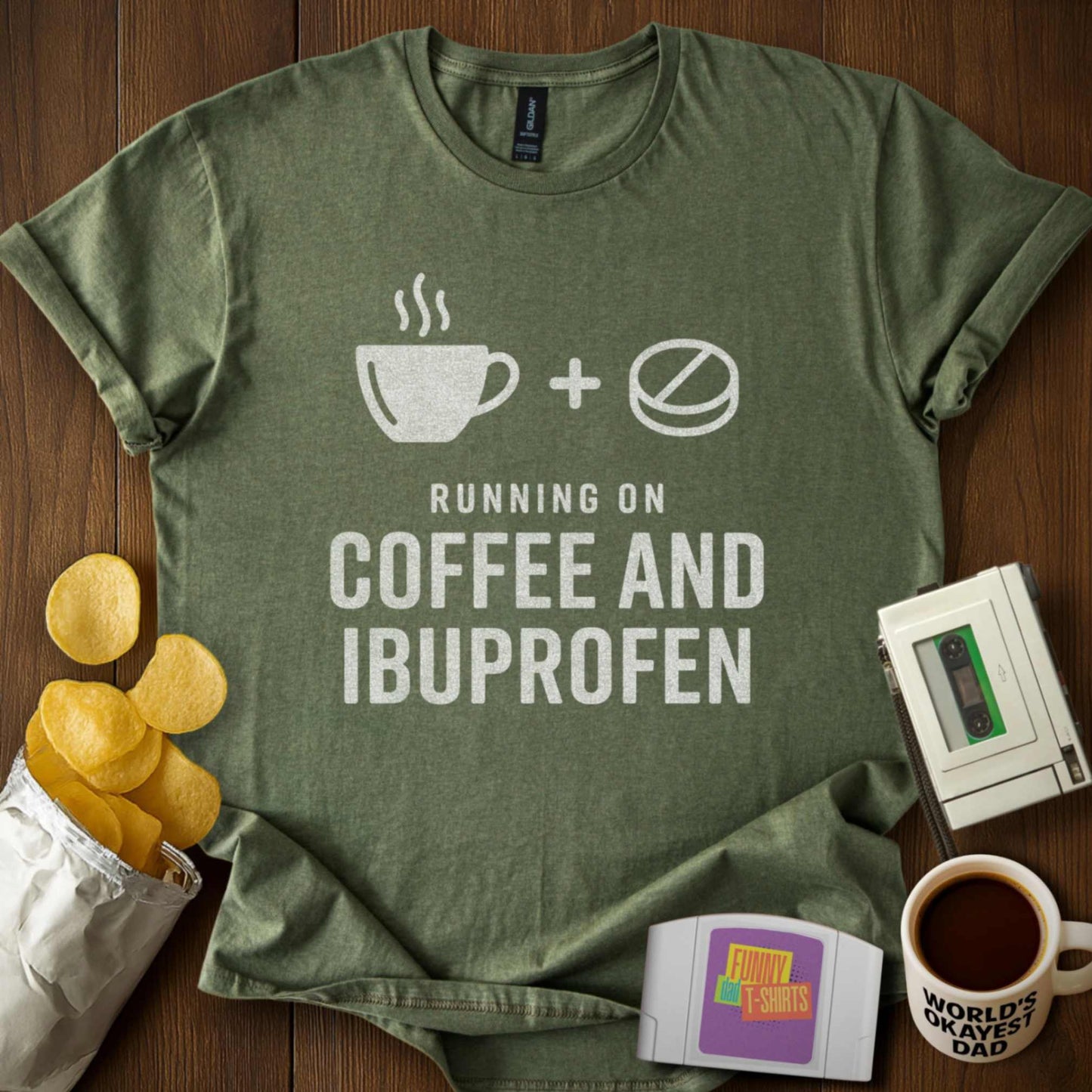 Coffee and Ibuprofen Tee