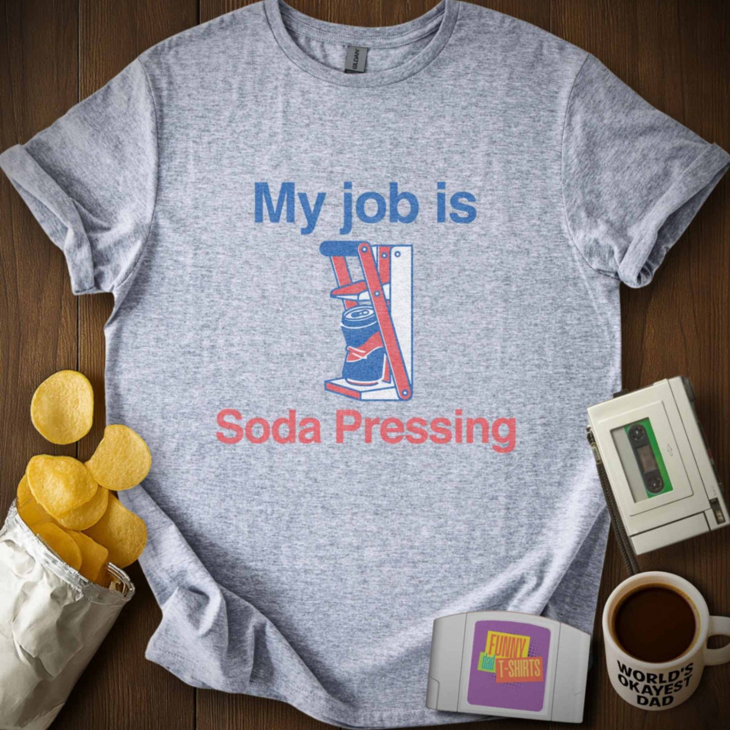 Depressing Job Pun Tee