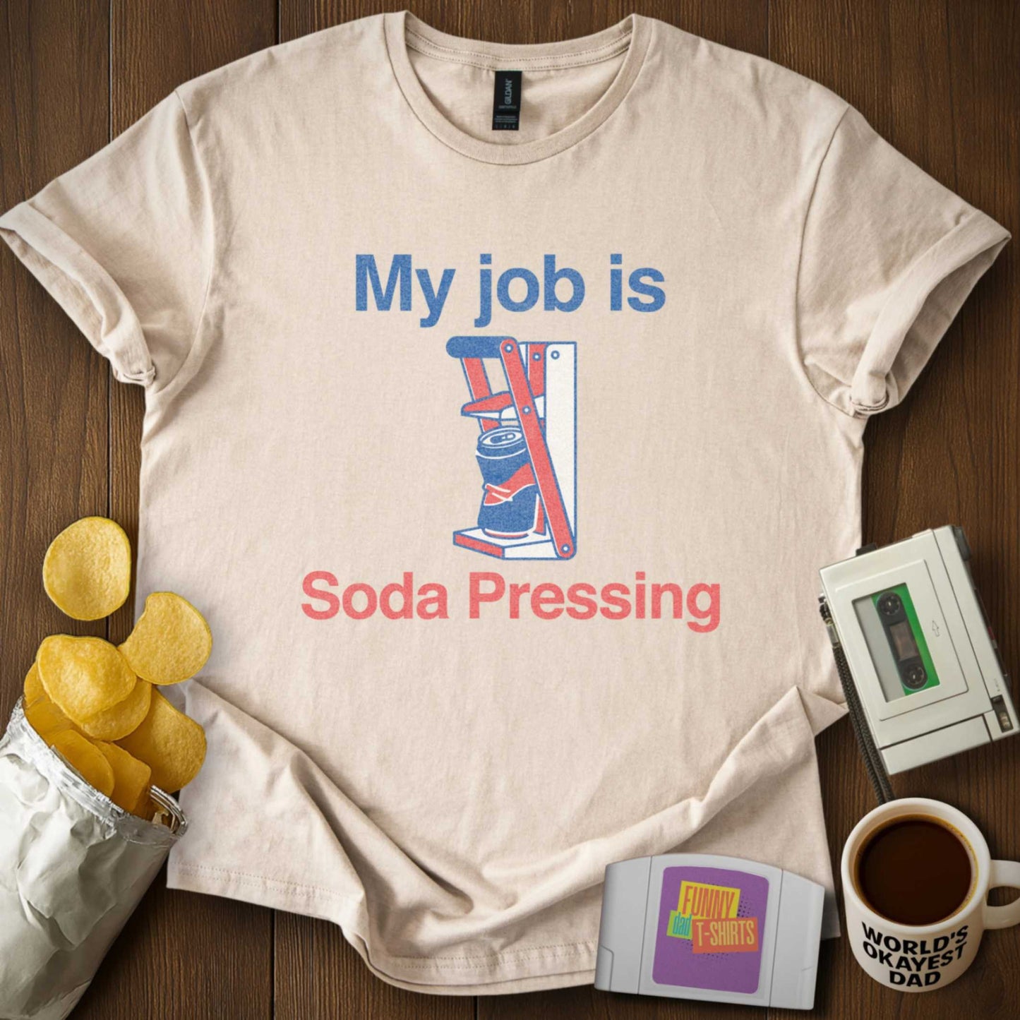 Depressing Job Pun Tee