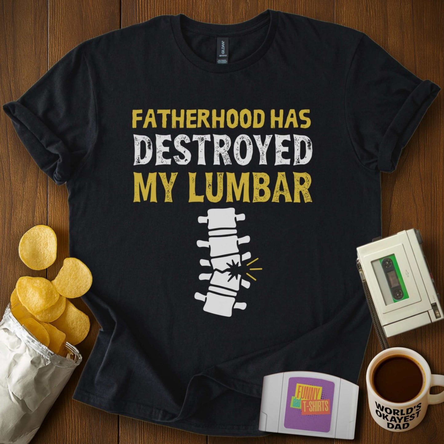 Destroyed Lumbar Tee