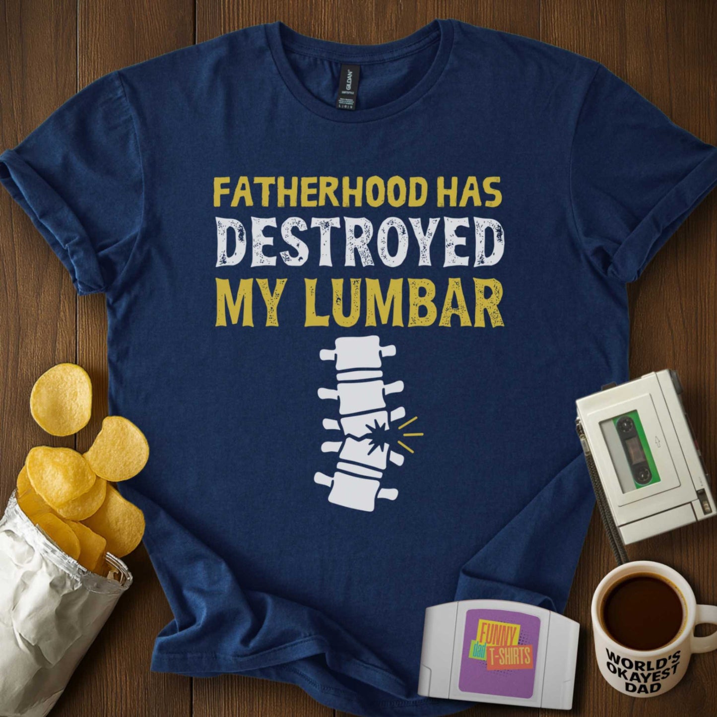 Destroyed Lumbar Tee