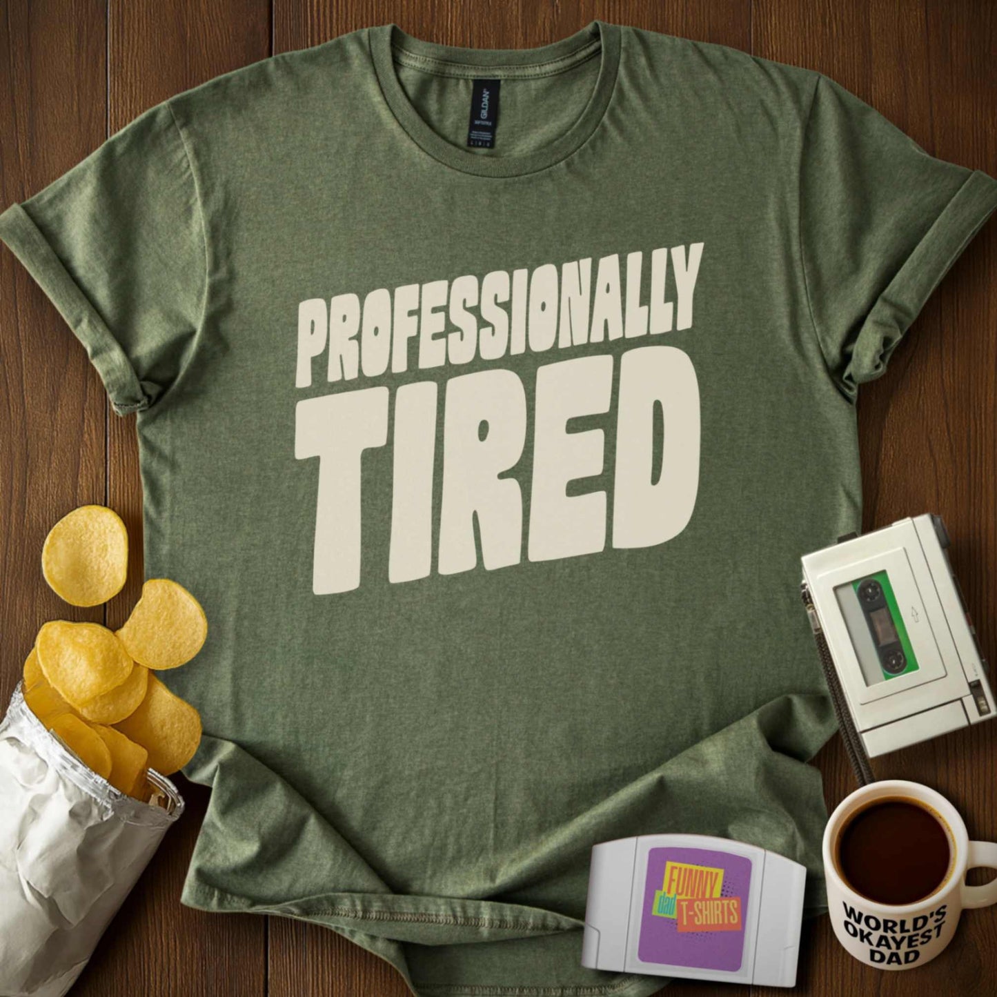 Professionally Tired Tee