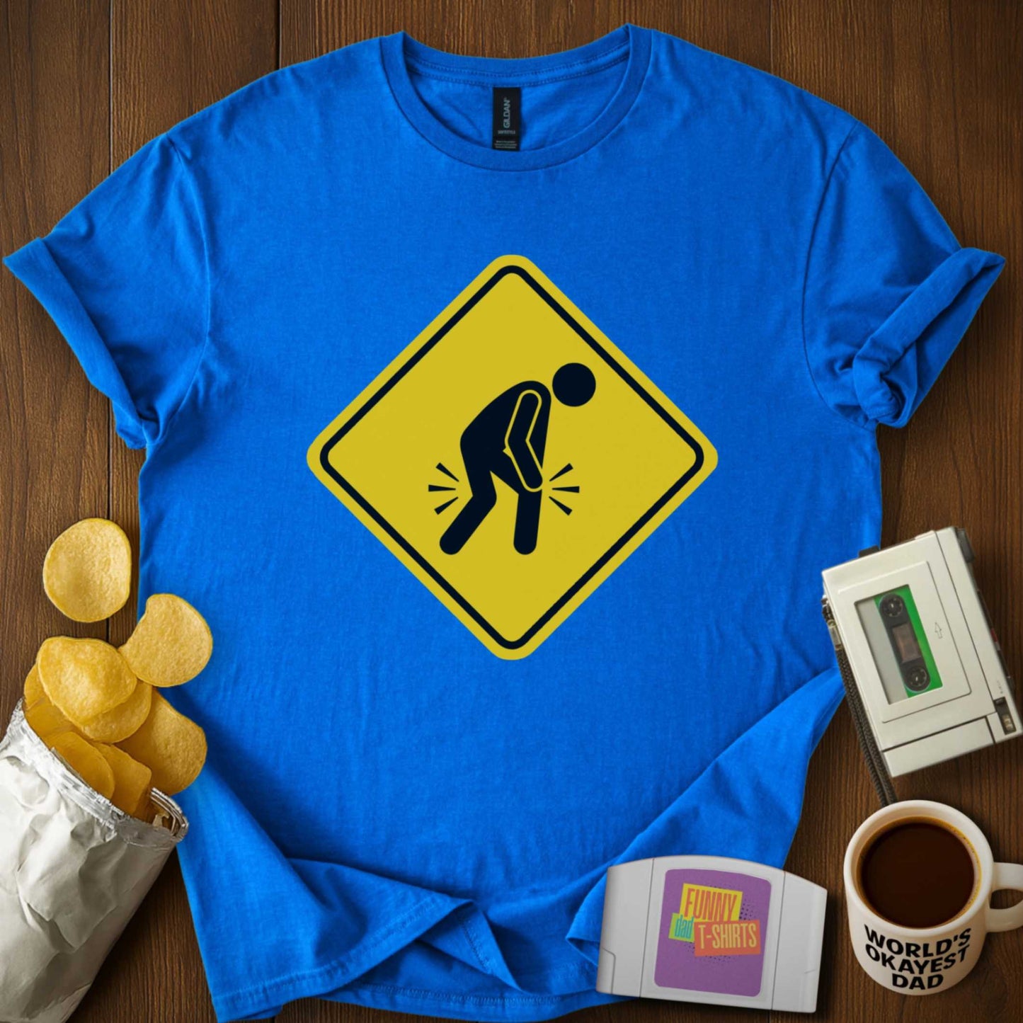 Knee Pain Warning Tee
