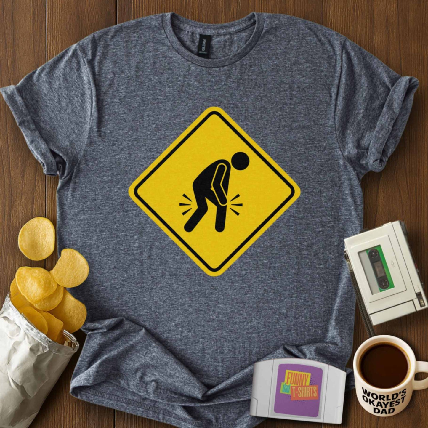 Knee Pain Warning Tee