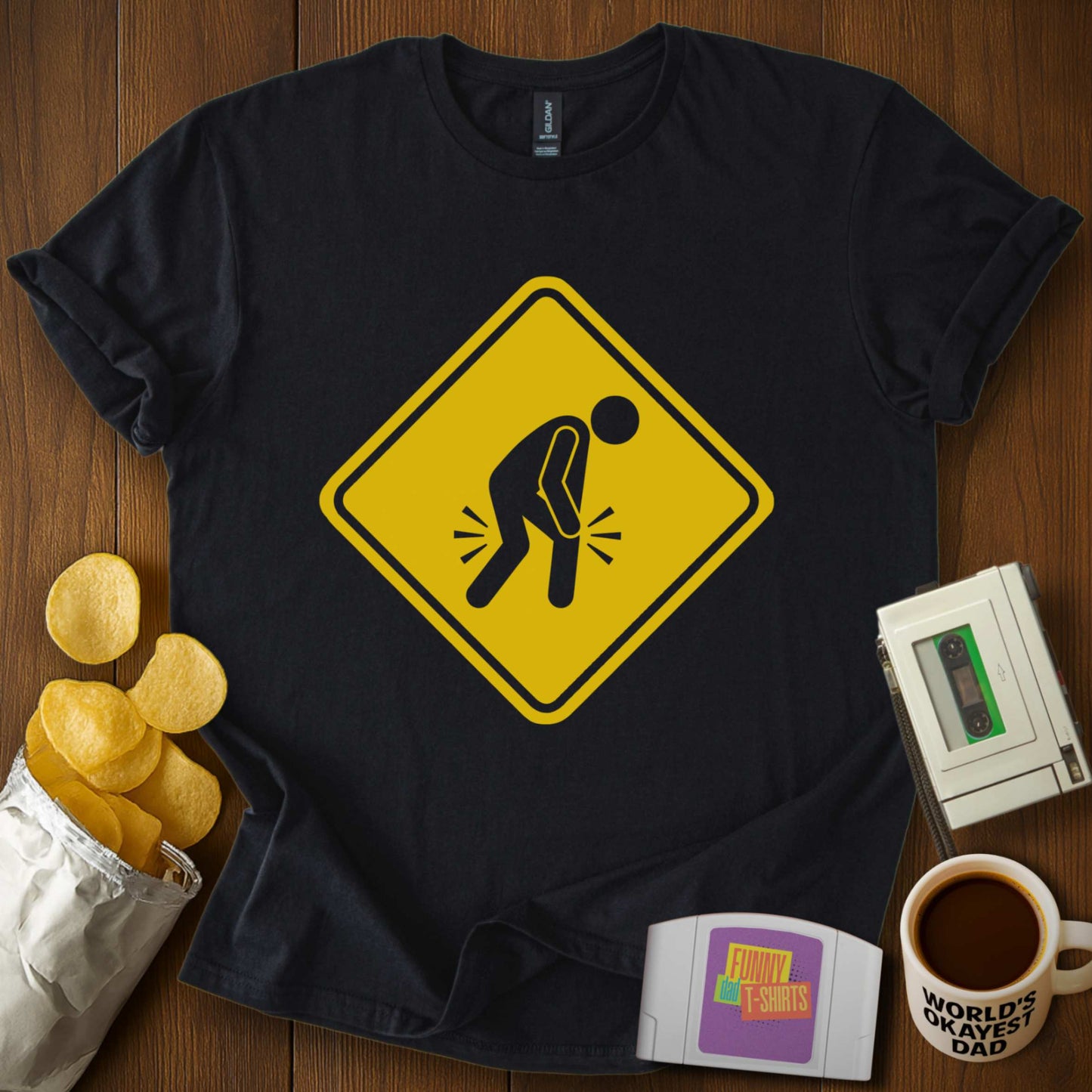Knee Pain Warning Tee