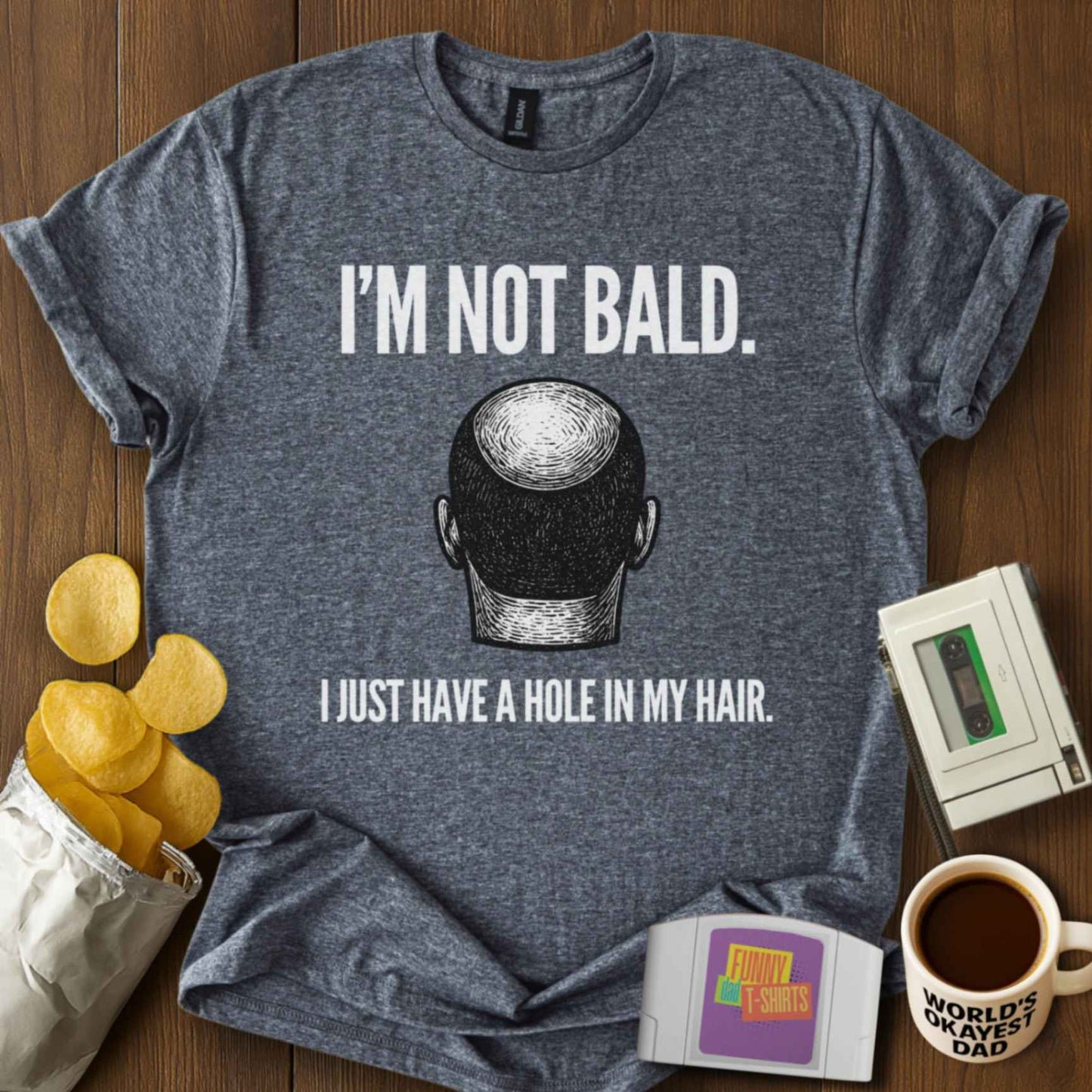 Hole In My Hair Tee