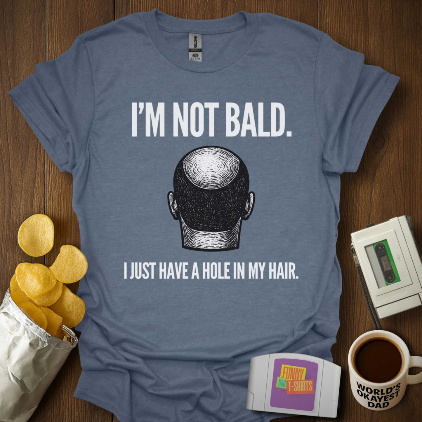 Hole In My Hair Tee