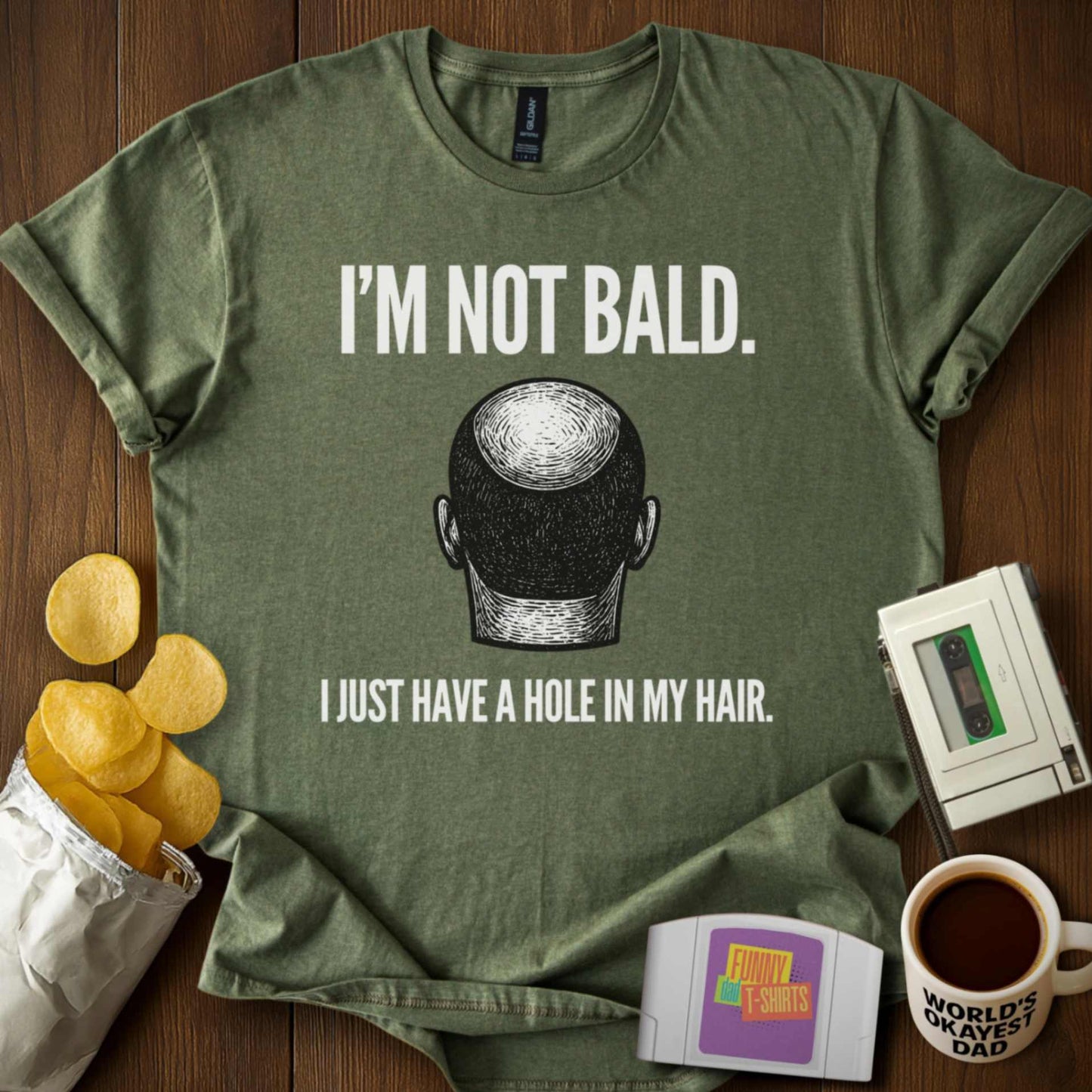 Hole In My Hair Tee