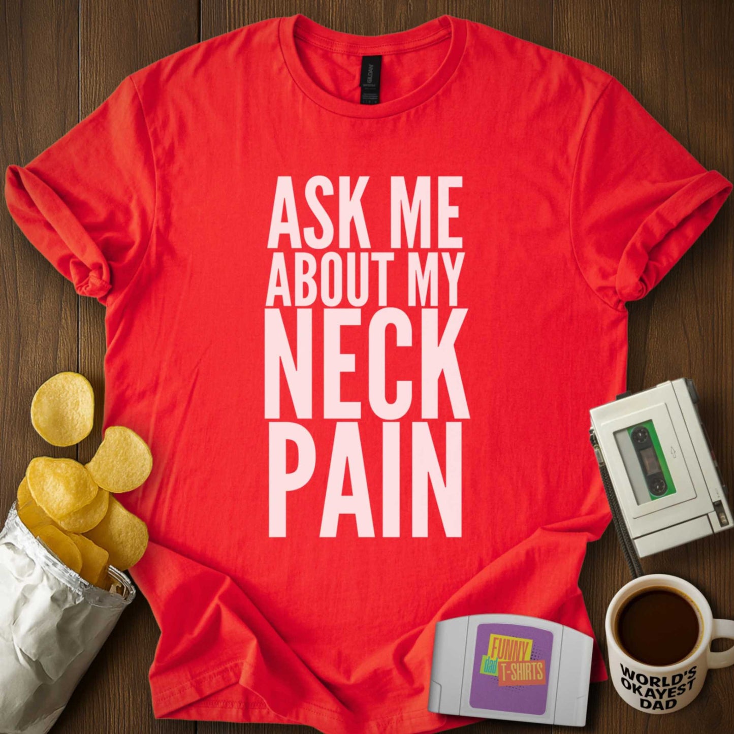Ask About Neck Pain Tee